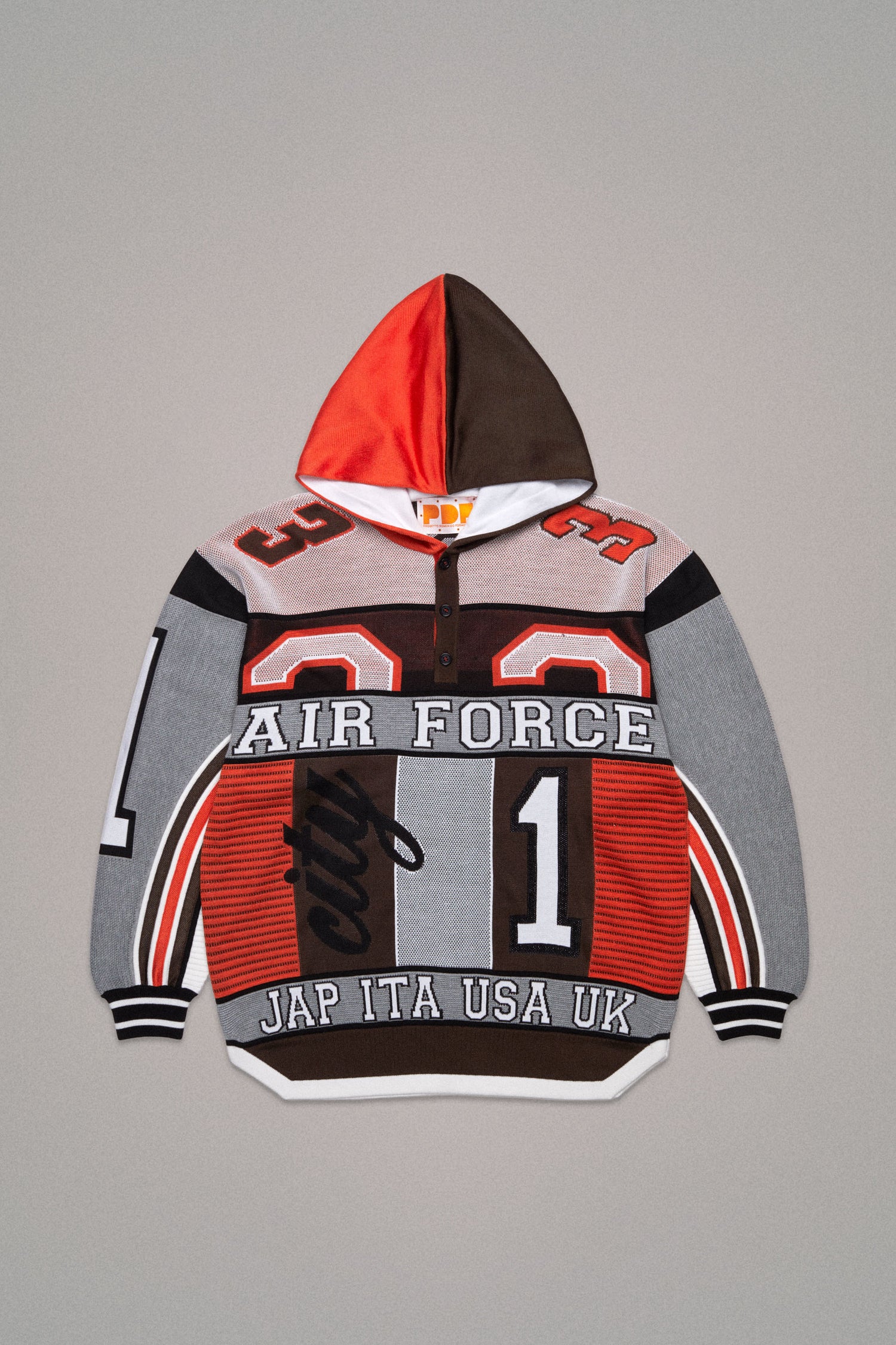 AIR FORCE HOODIE // MULTI