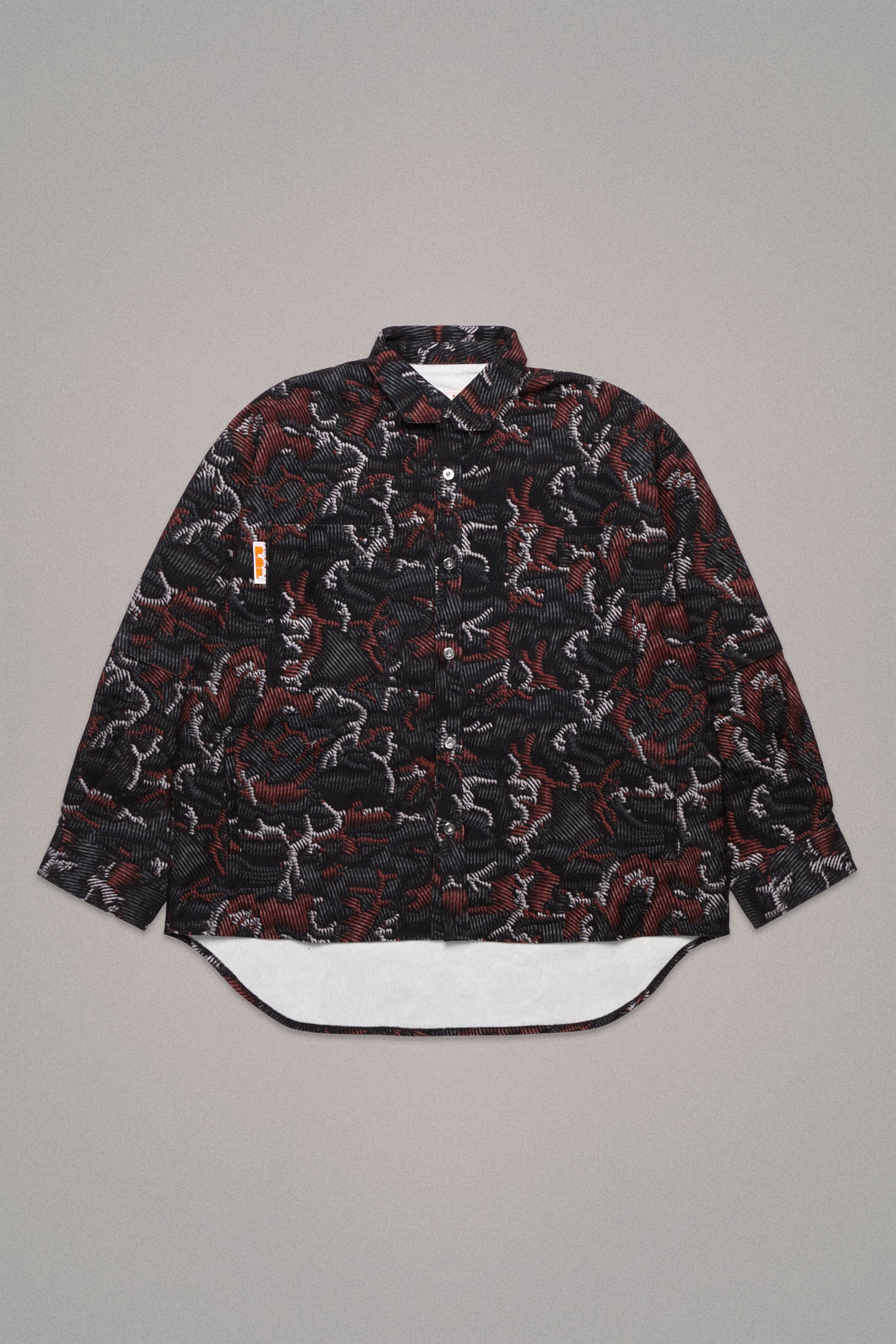 RAF SHIRT // RED CAMO