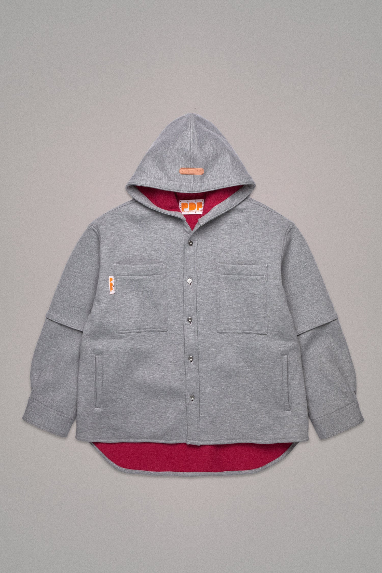 RAF HOODIE // GREY