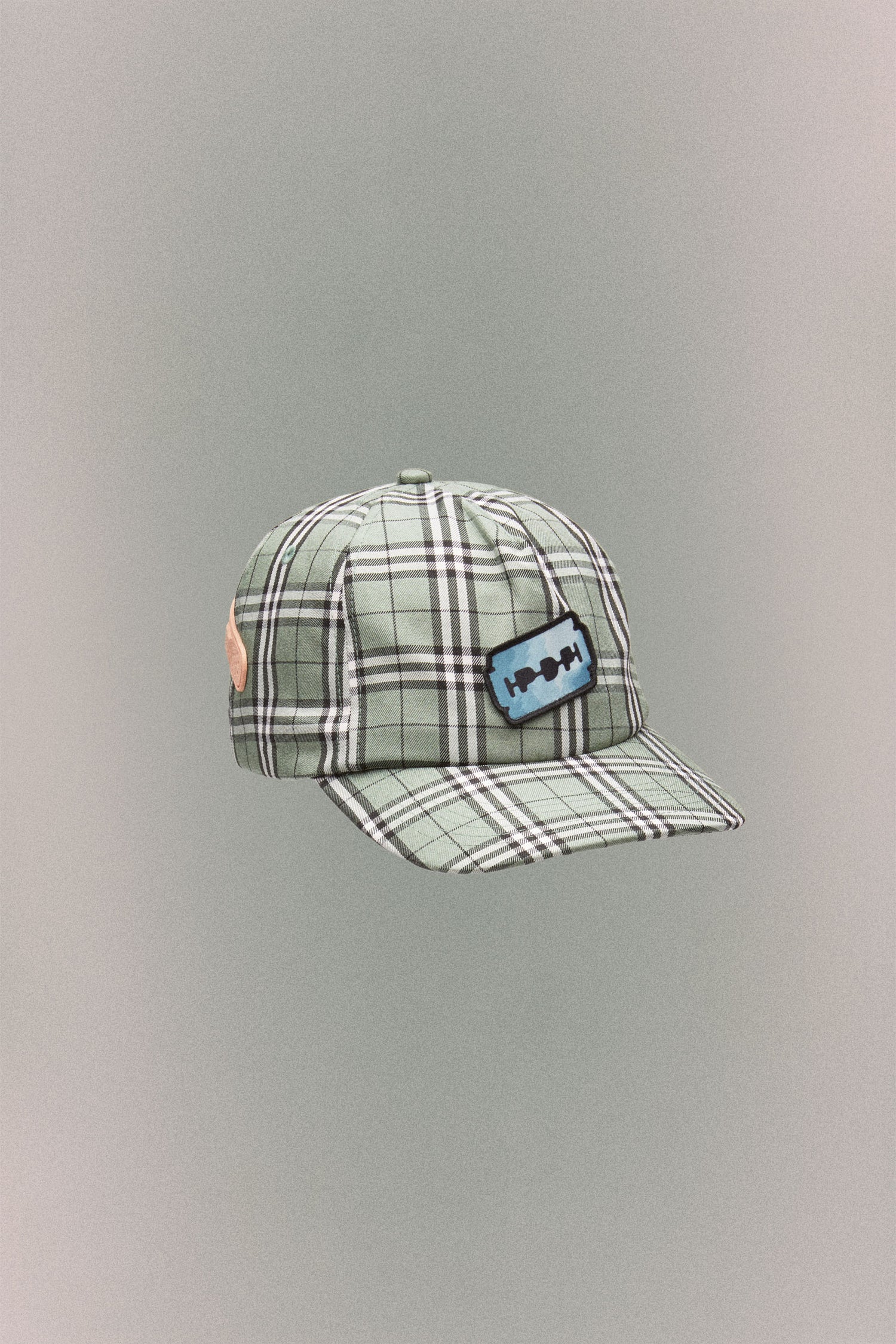 BASEBALL CAP CHECK // GREEN