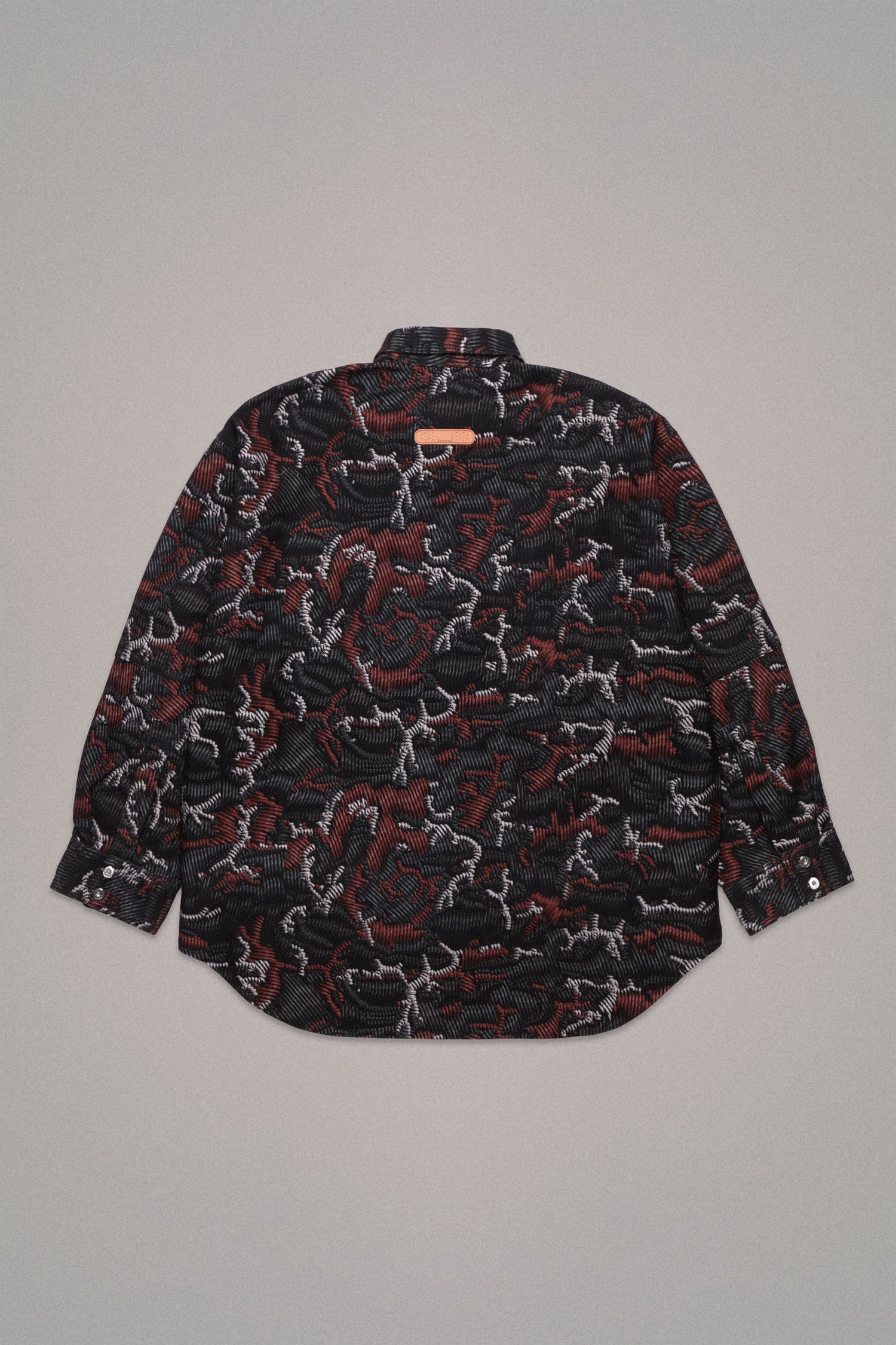 RAF SHIRT // RED CAMO