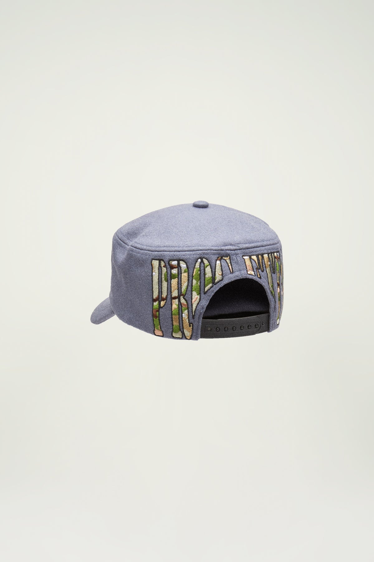 P PILLBOX HAT // GREY