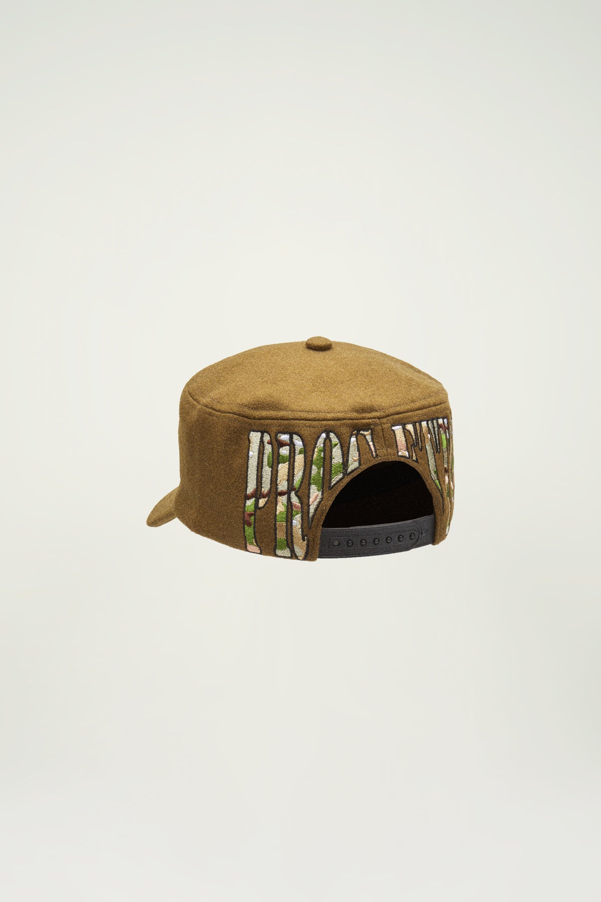 P PILLBOX HAT // GREEN