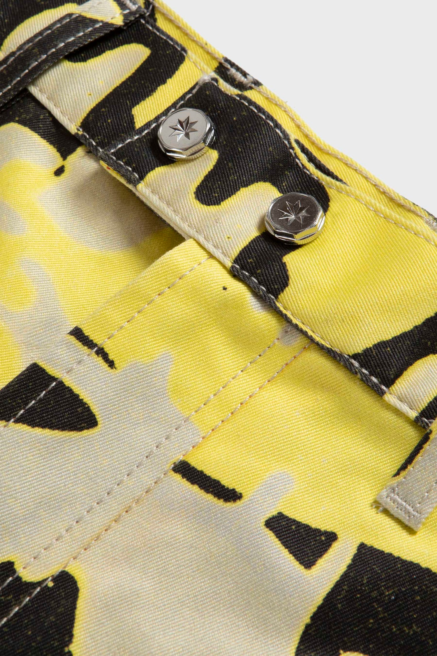 LOW RIDE SHORT // YELLOW & BLACK