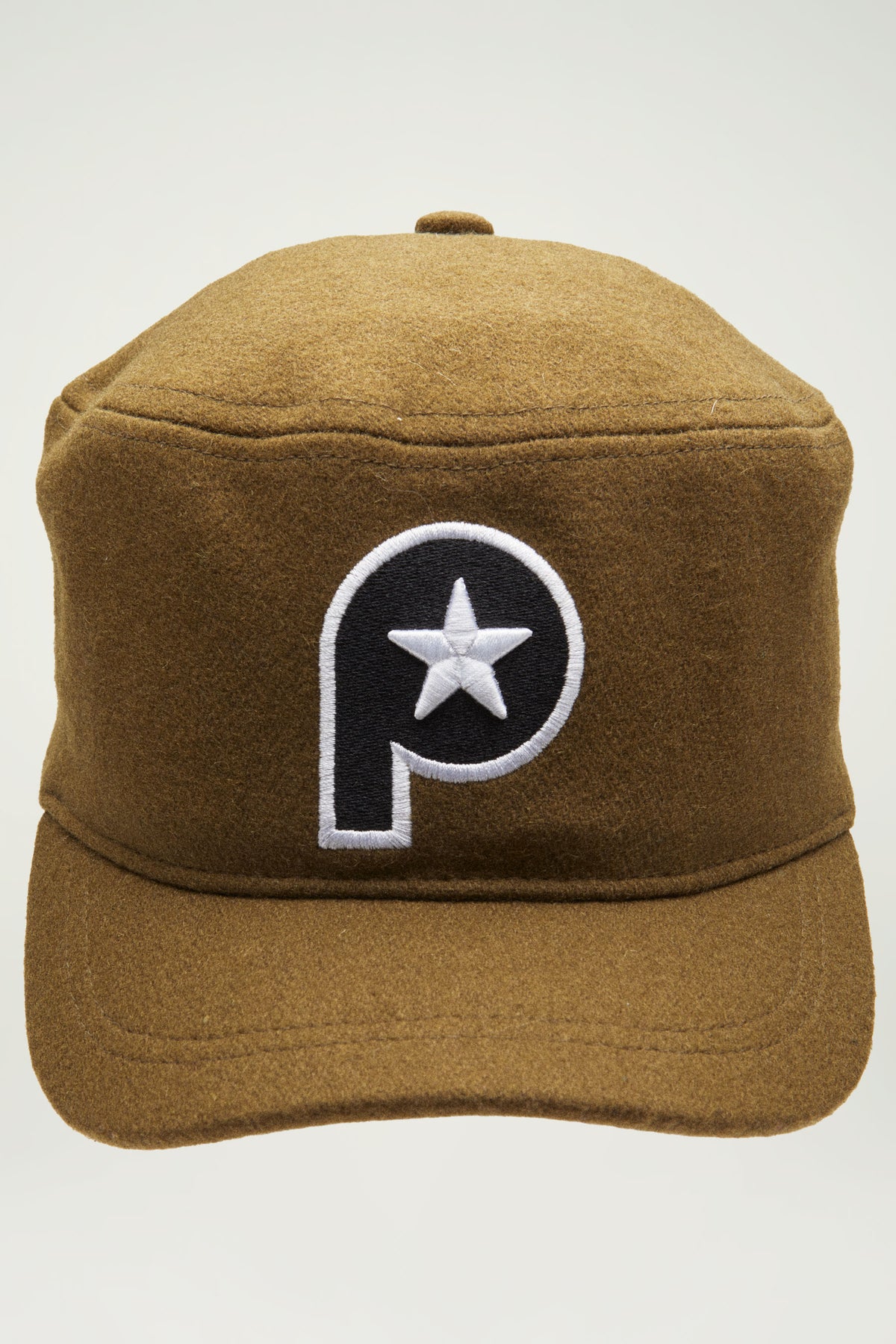 P PILLBOX HAT // GREEN