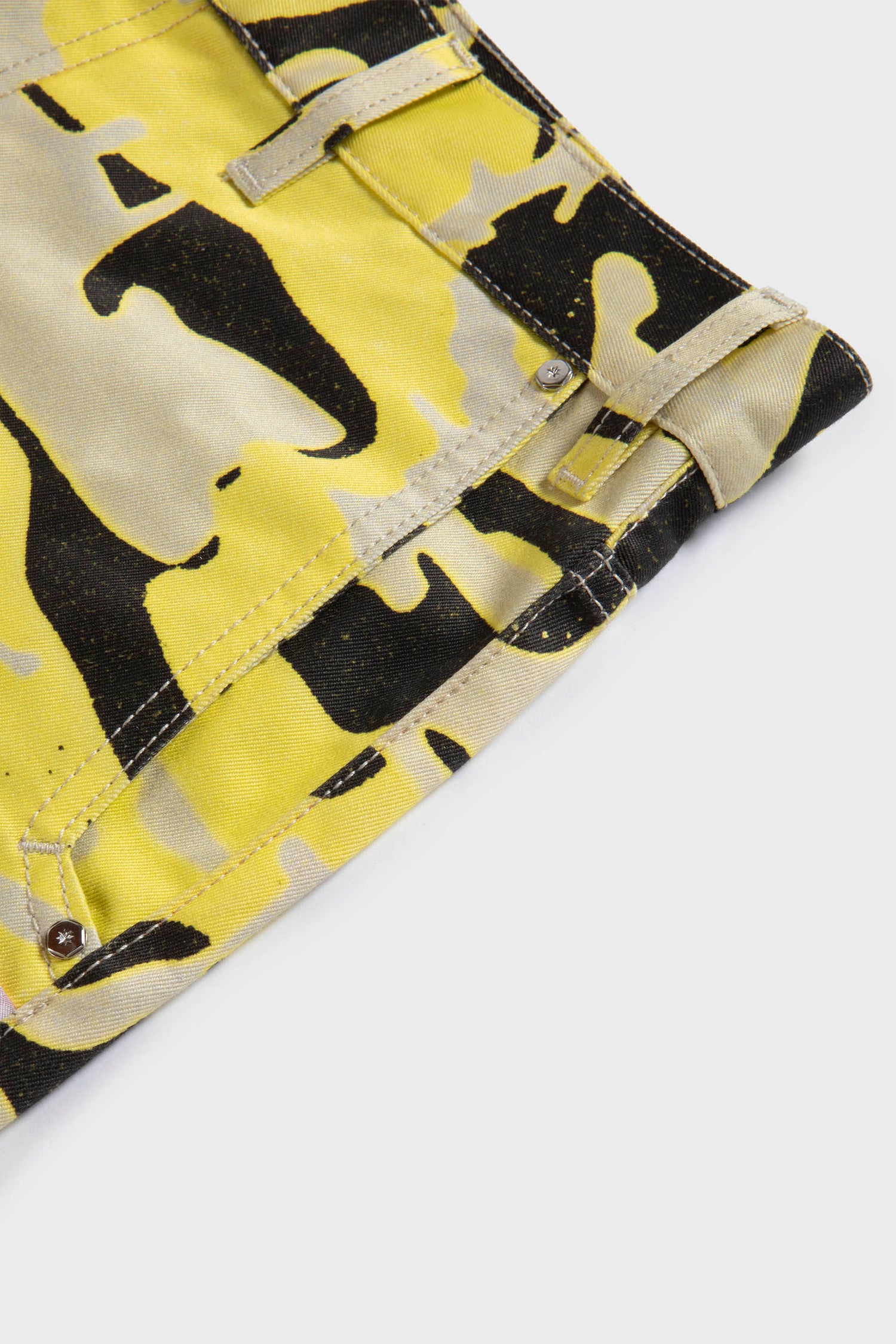 LOW RIDE SHORT // YELLOW & BLACK