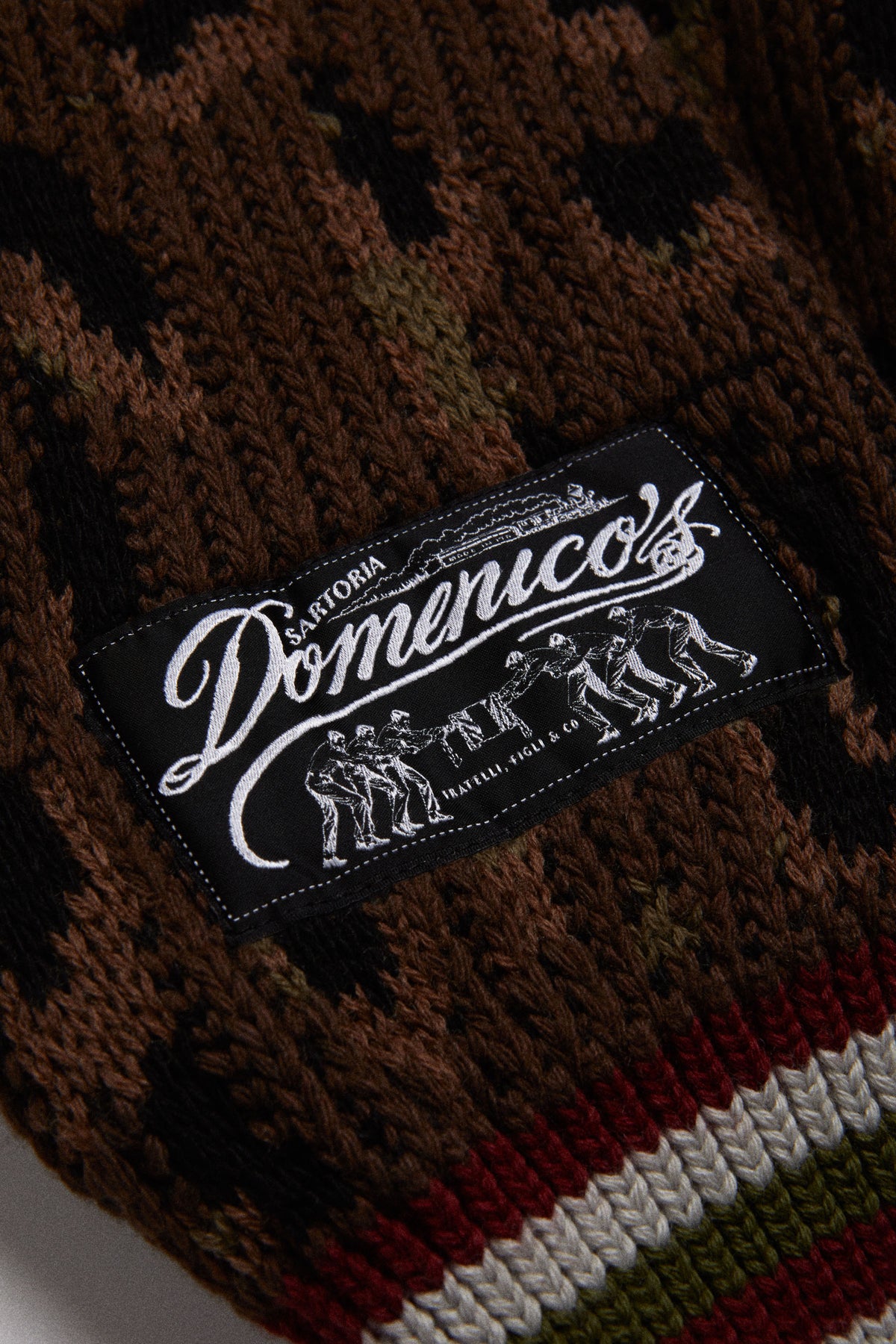 KNIT CARDIGAN // BROWN