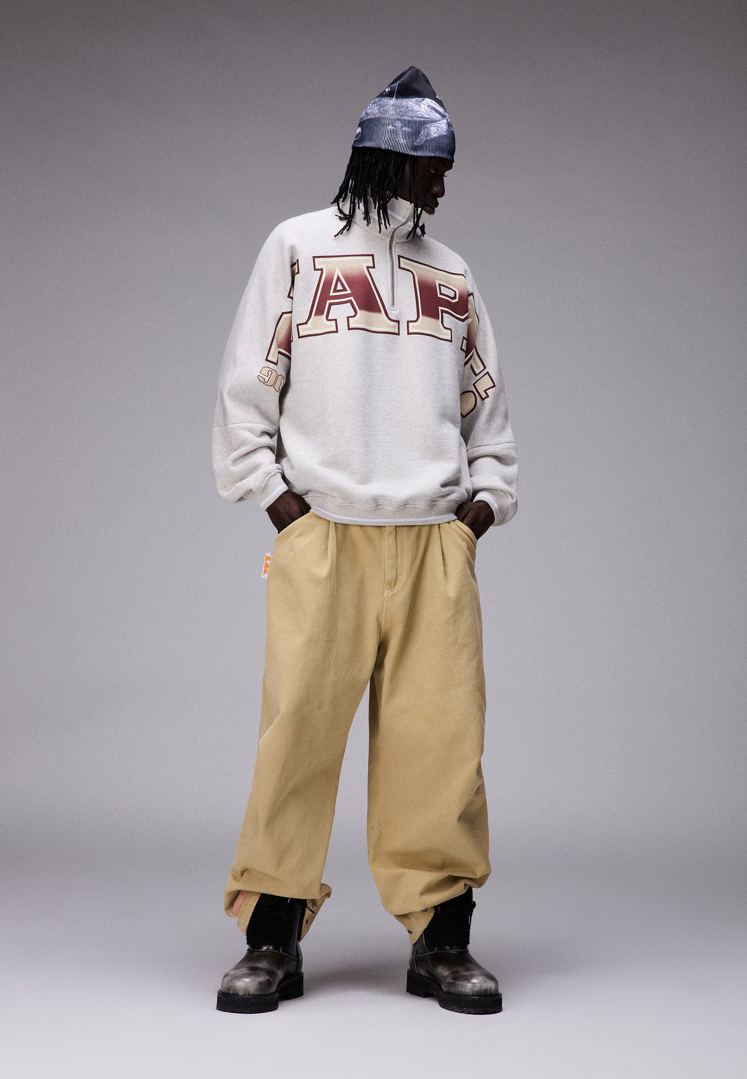 PDF FRENCH TERRY SWEATSHIRT // GREY