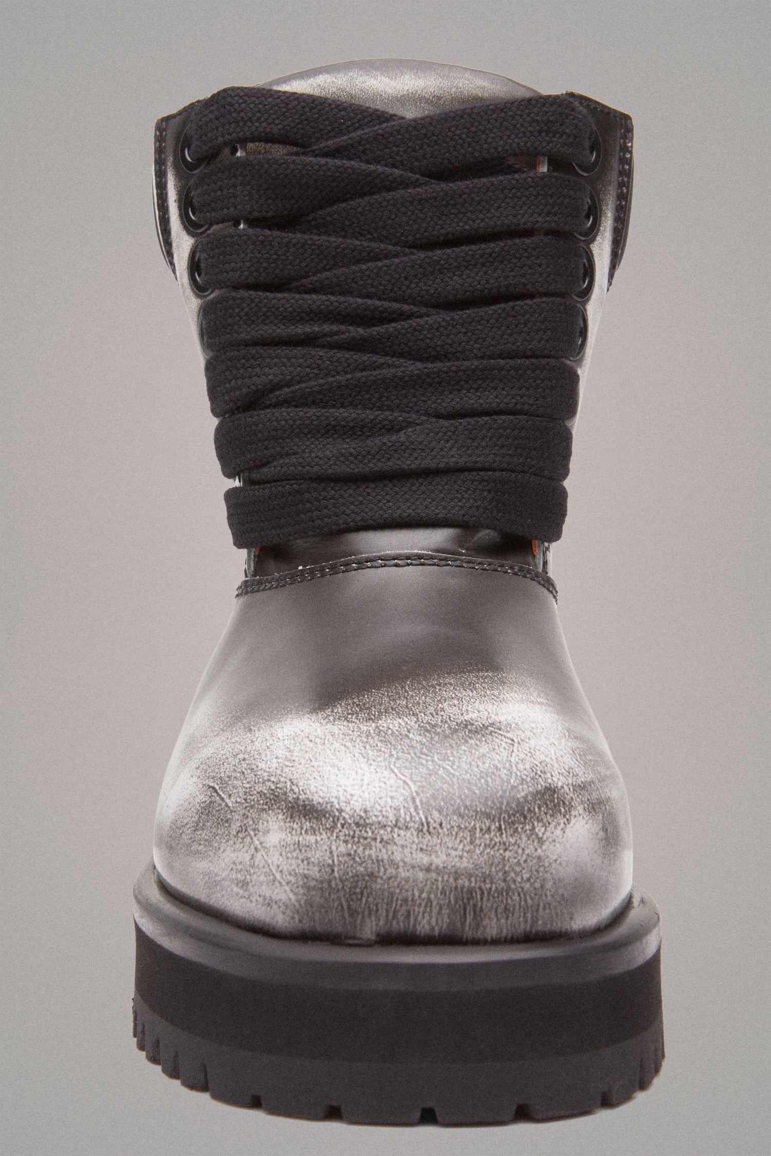 STRADA G BRUSHED BOOTS // BLACK