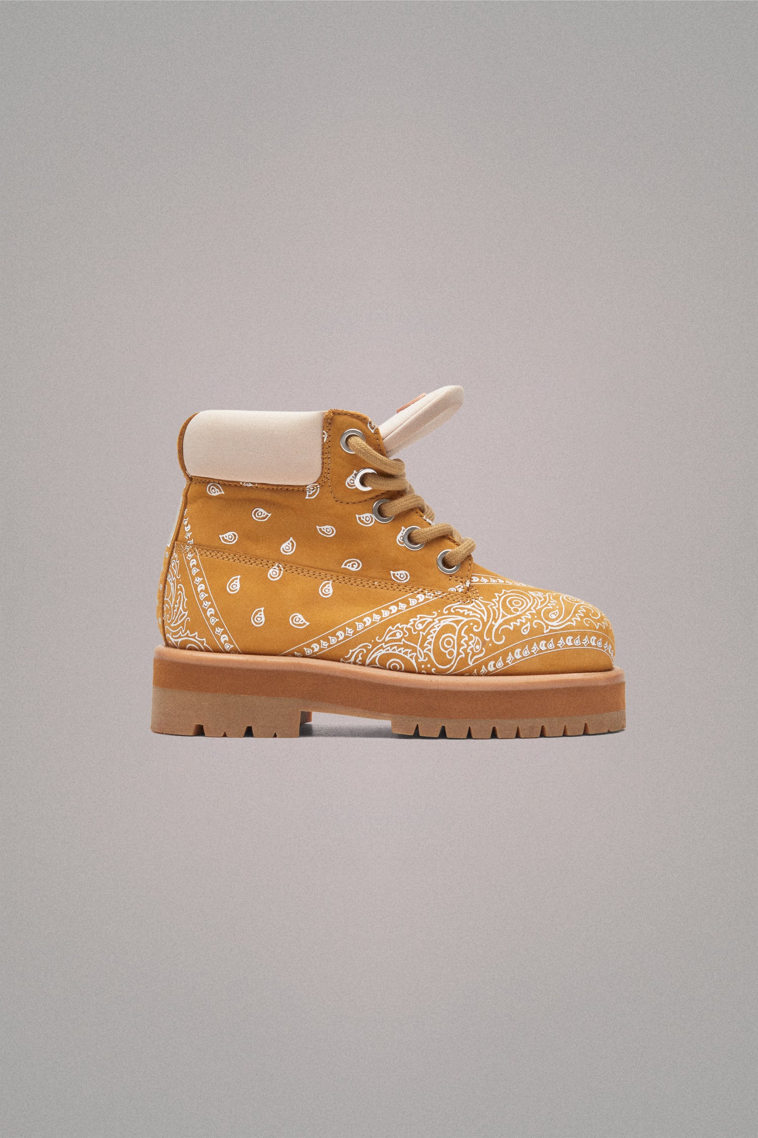 STRADA LOW BANDANA BOOTS // YELLOW