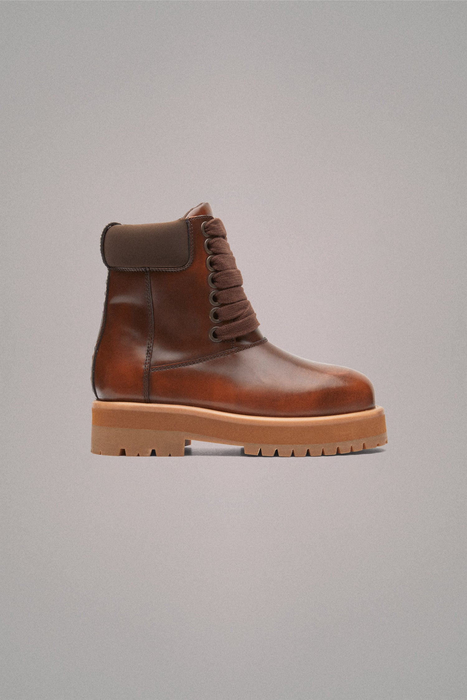 STRADA G BRUSHED BOOTS // BROWN