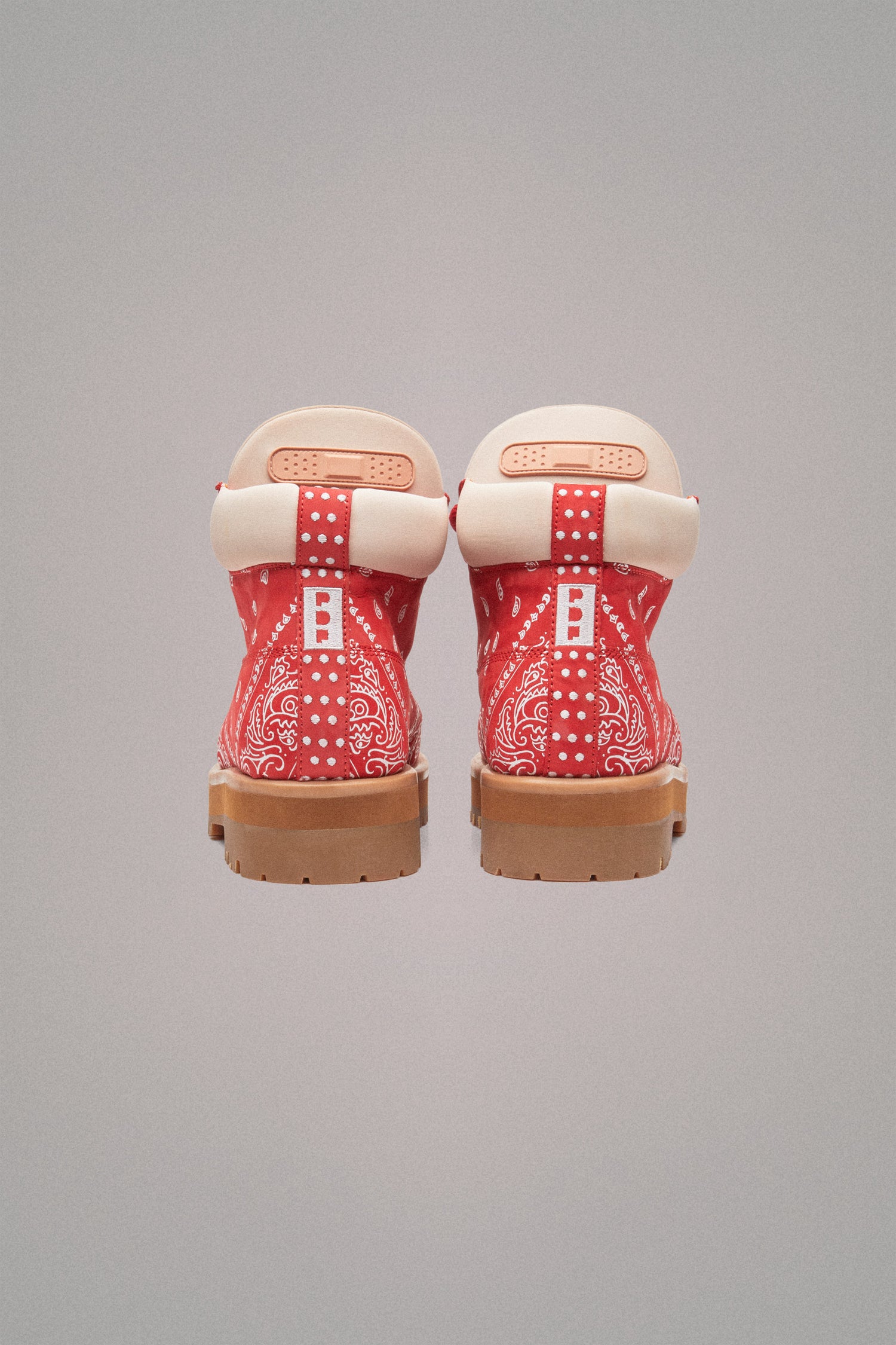 STRADA LOW BANDANA BOOTS // RED