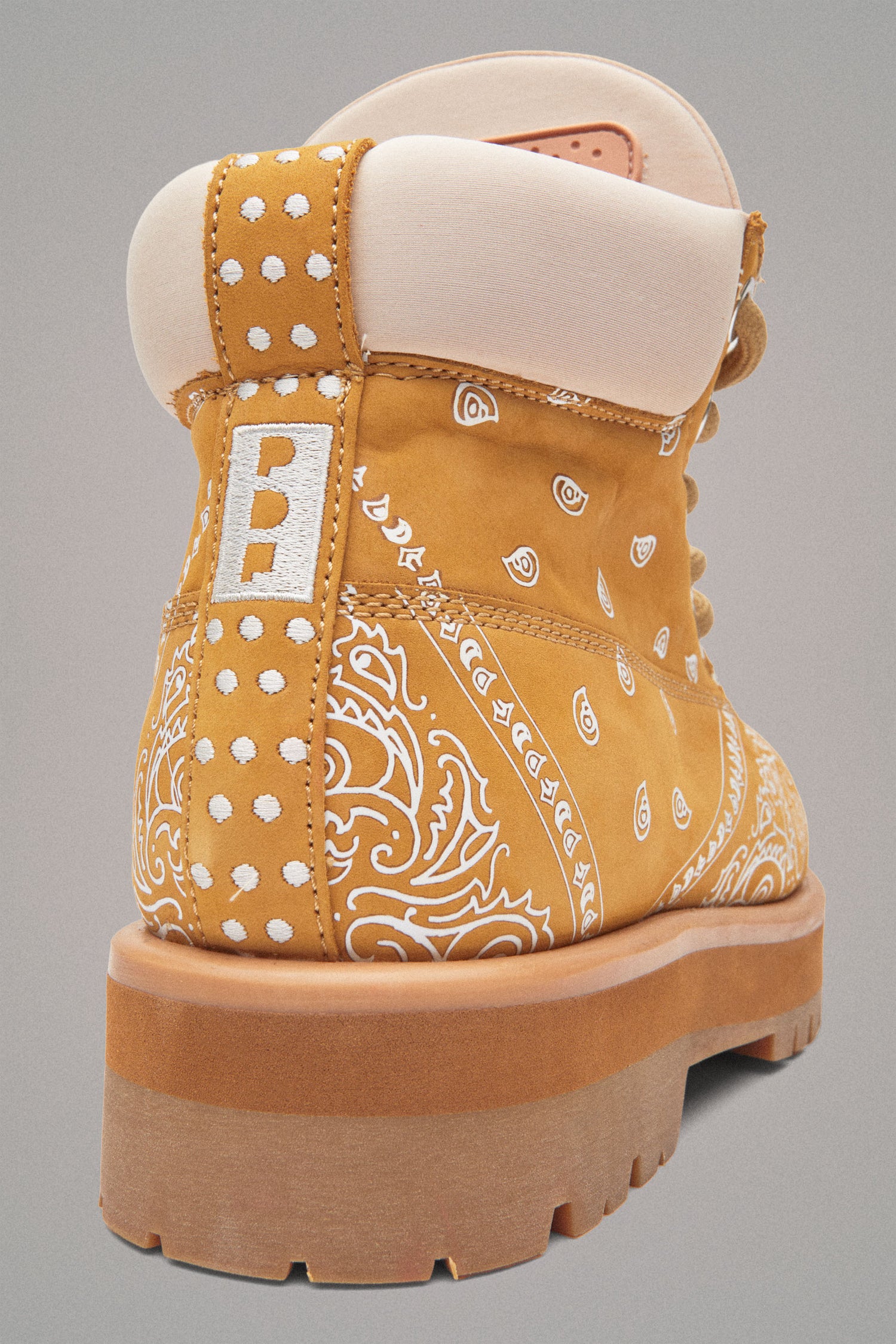 STRADA LOW BANDANA BOOTS // YELLOW