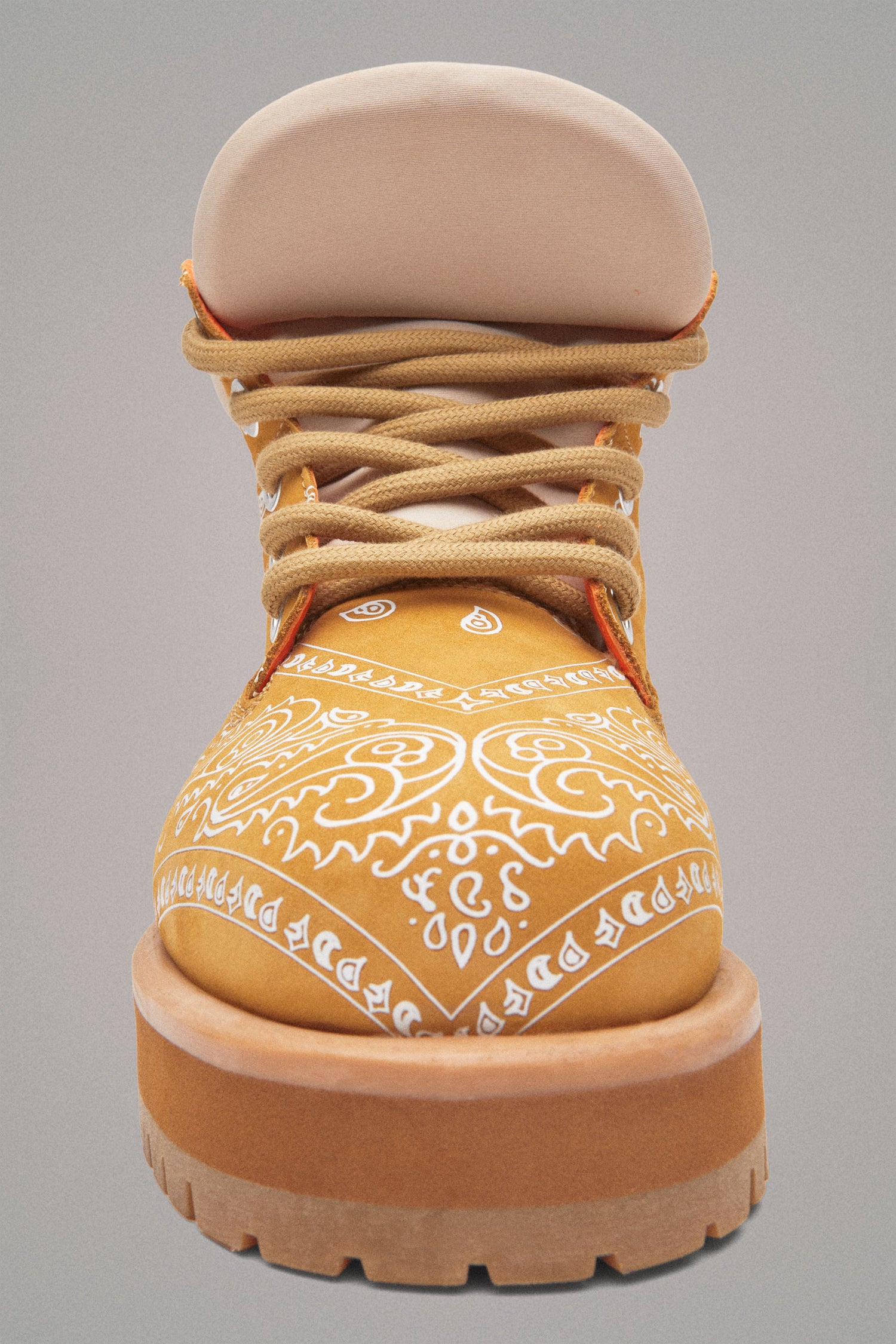 STRADA LOW BANDANA BOOTS // YELLOW