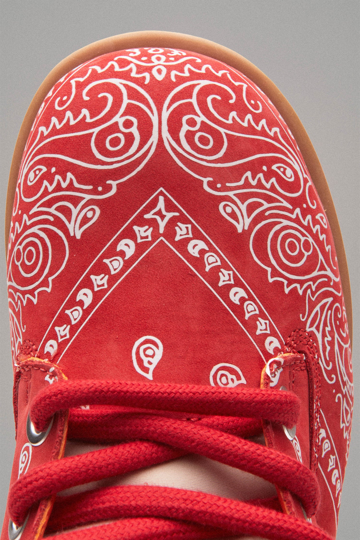 STRADA LOW BANDANA BOOTS // RED