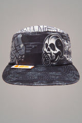 GRAFFITI HAT // BLACK