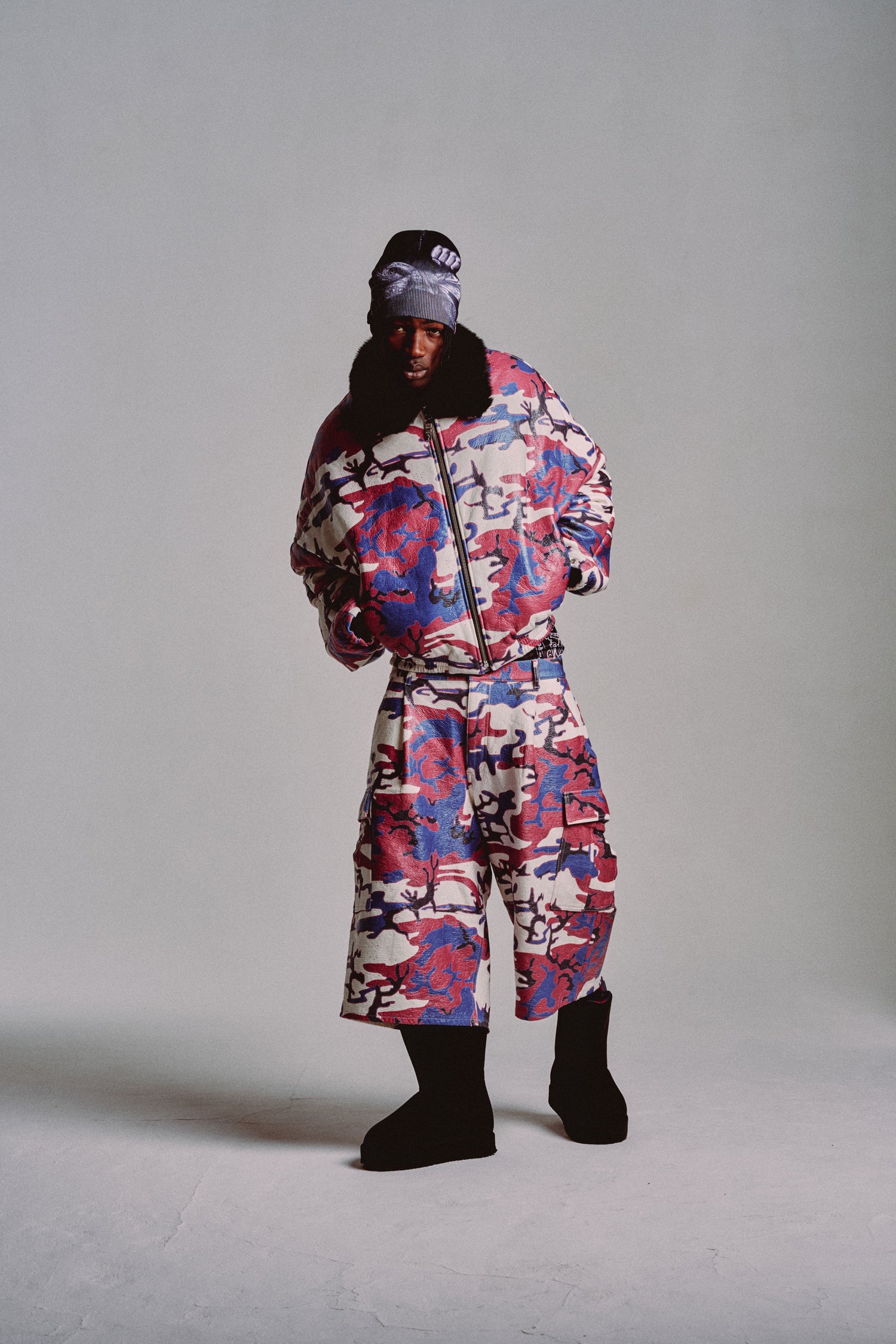 SLOUCH SHORT // CAMO