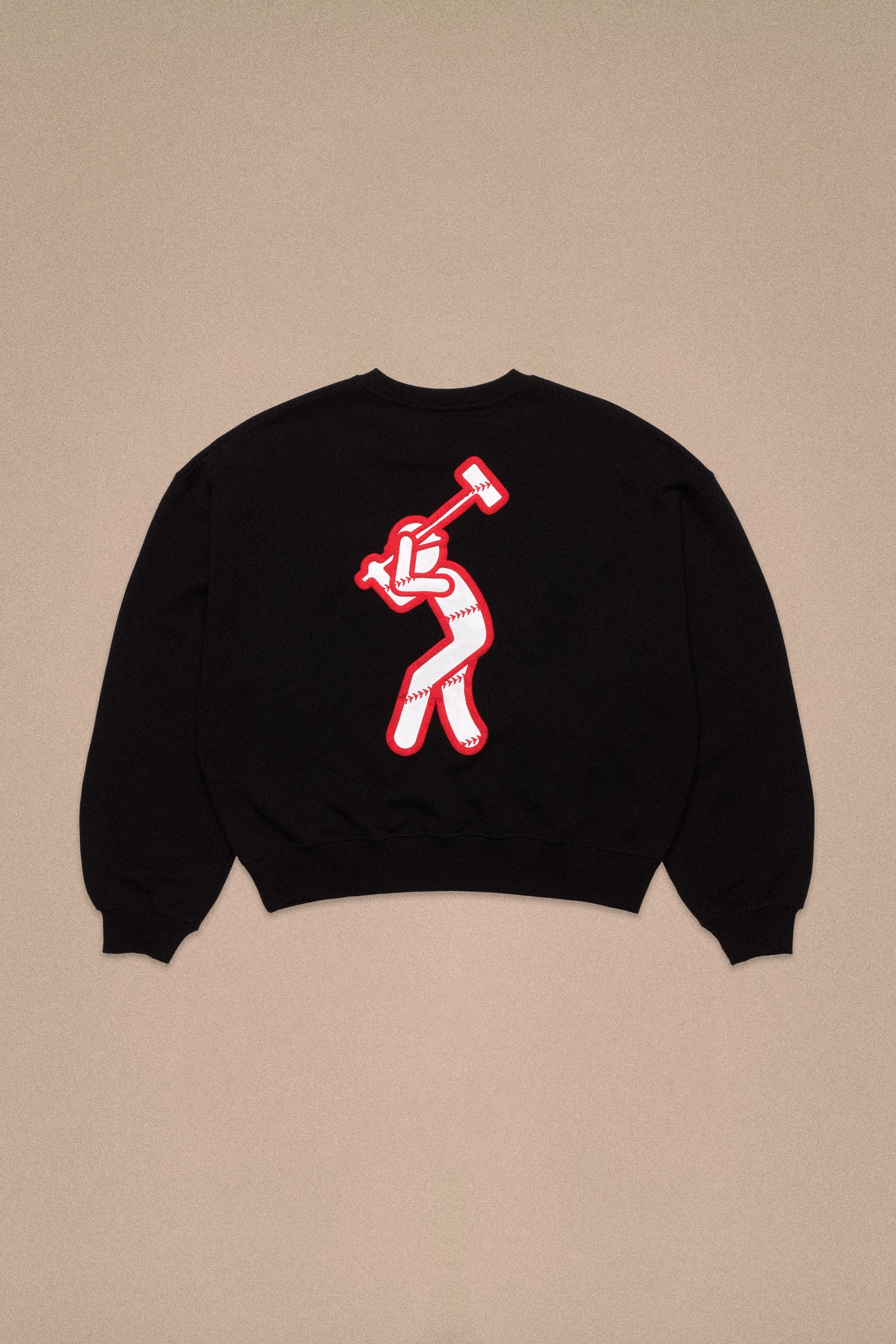 PCB CREWNECK // BLACK