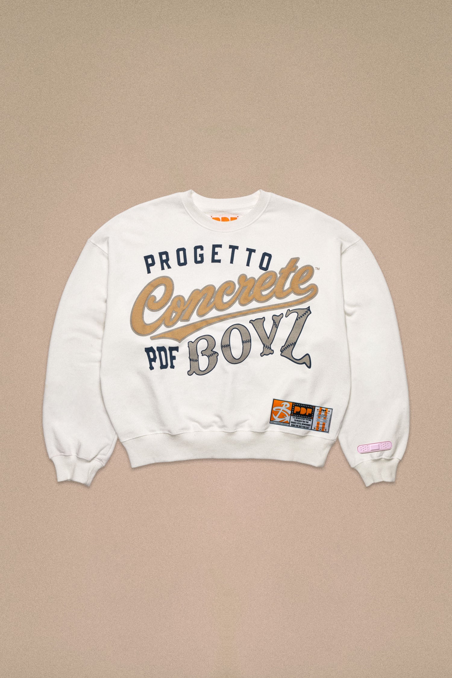 PCB CREWNECK // WHITE