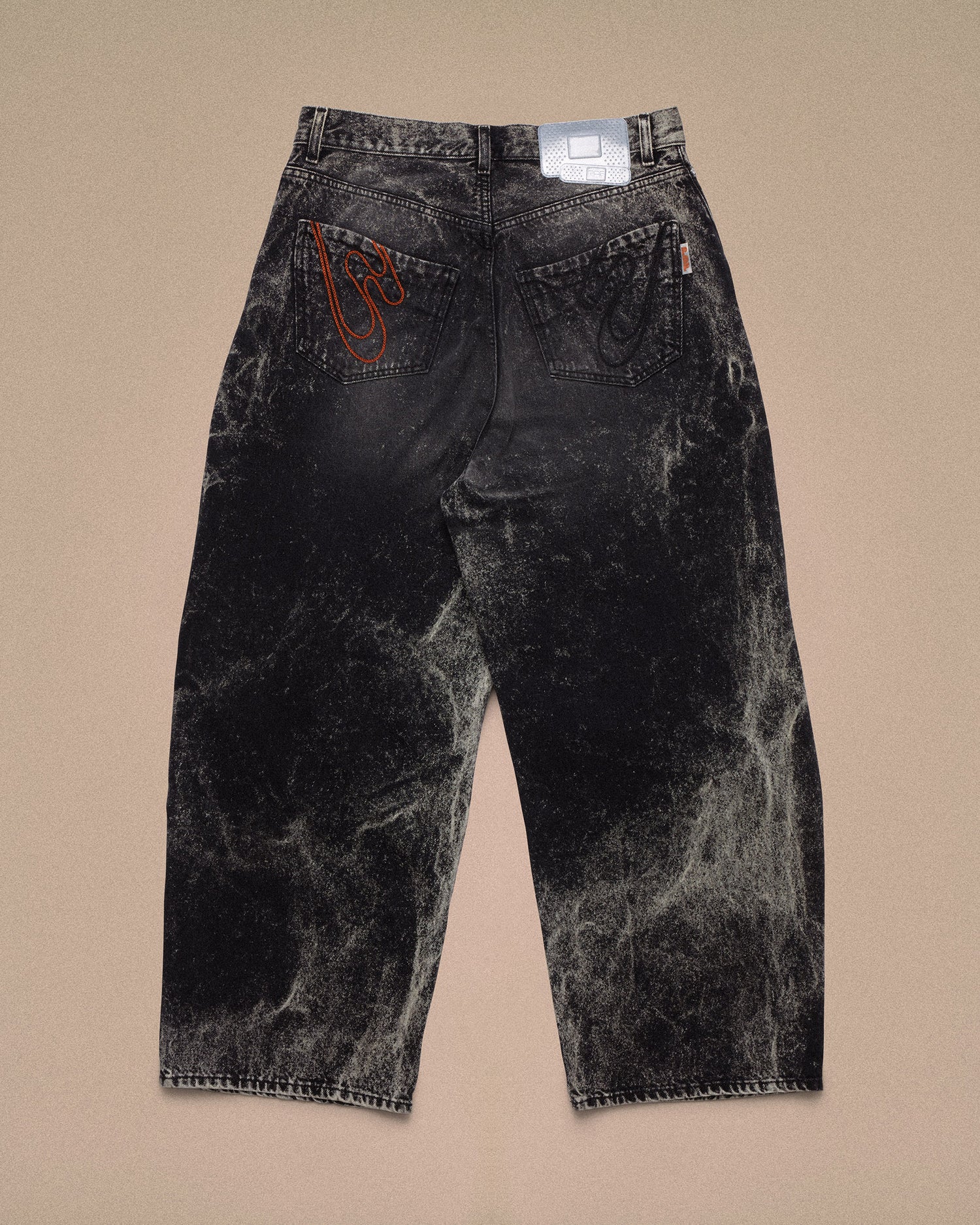 FAT ANGELO PANTS // WASHED BLACK