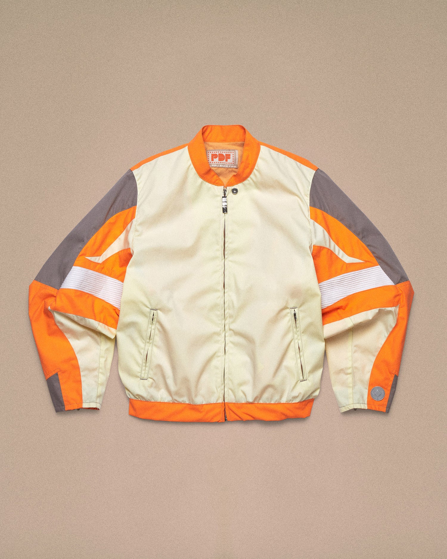 SOUL CROSS BOMBER // CREAM ORANGE