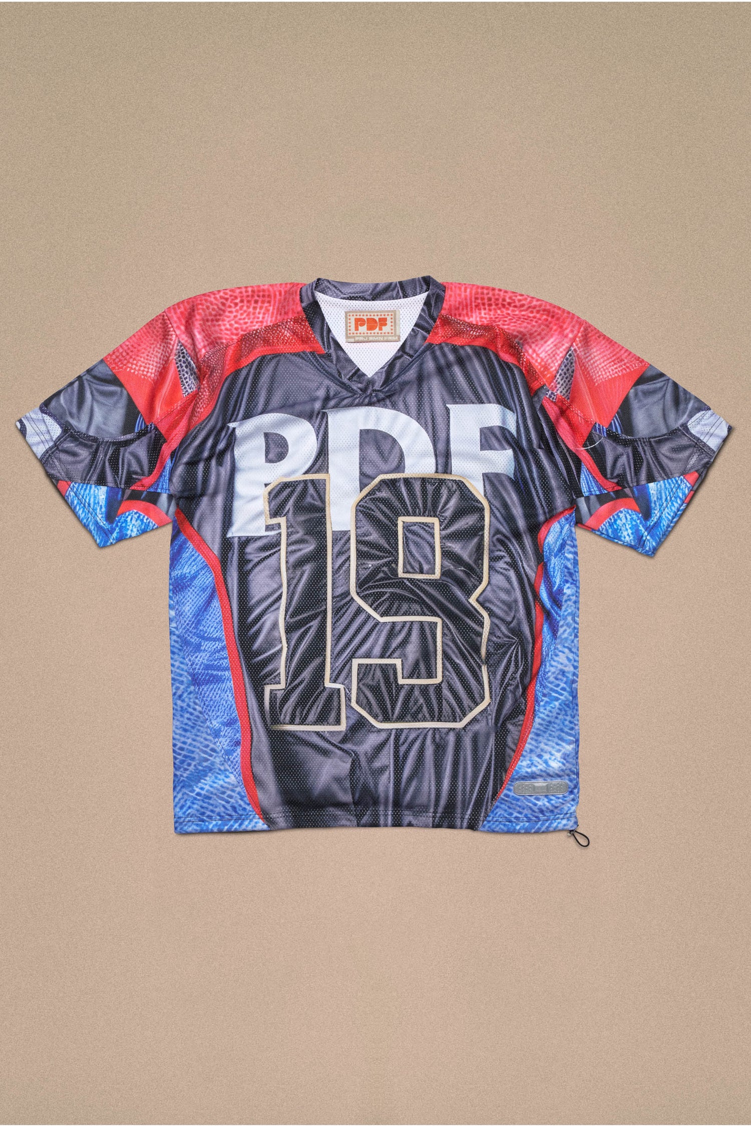 FOOTBALL T-SHIRT 19 // BLACK