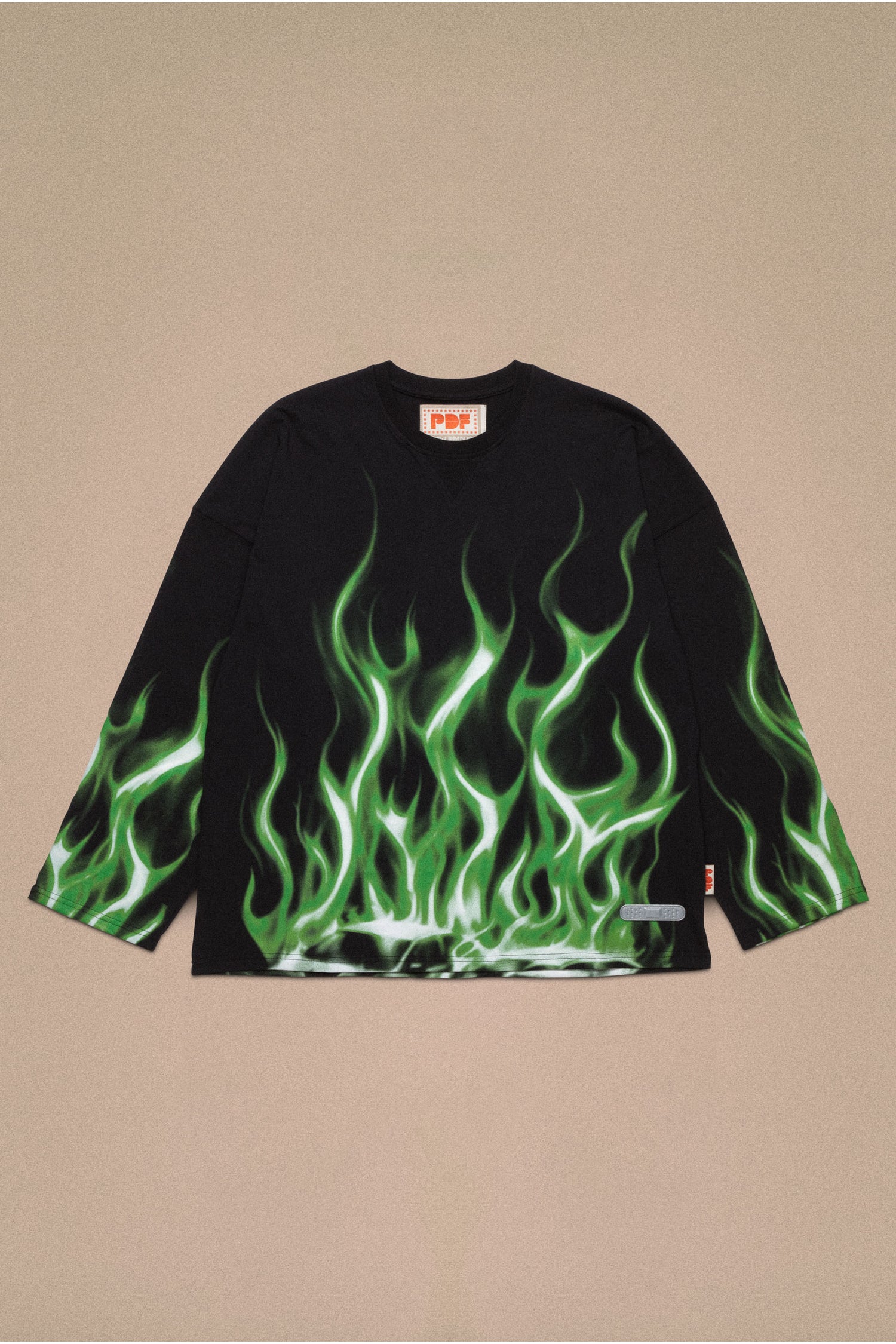 LA FLAME LONGSLEEVE // BLACK