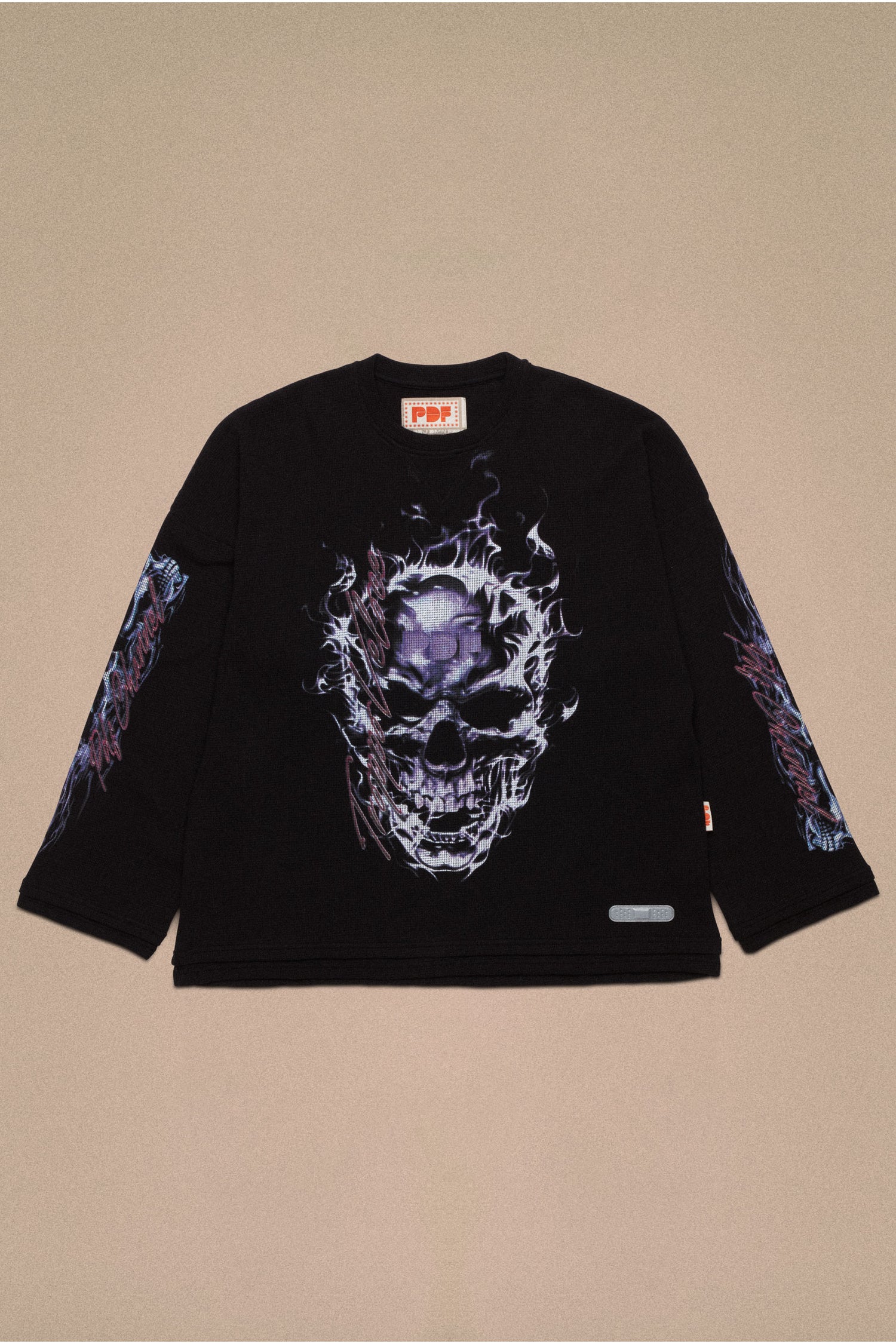 SKULL LONGSLEEVE // BLACK