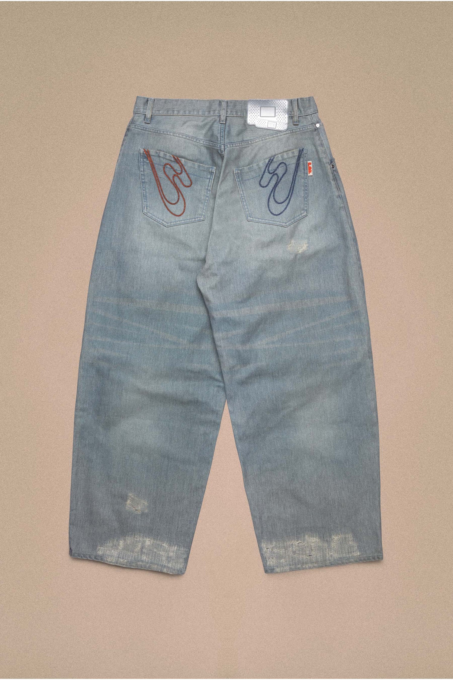 FAT ANGELO DENIM FLOCK // BLUE