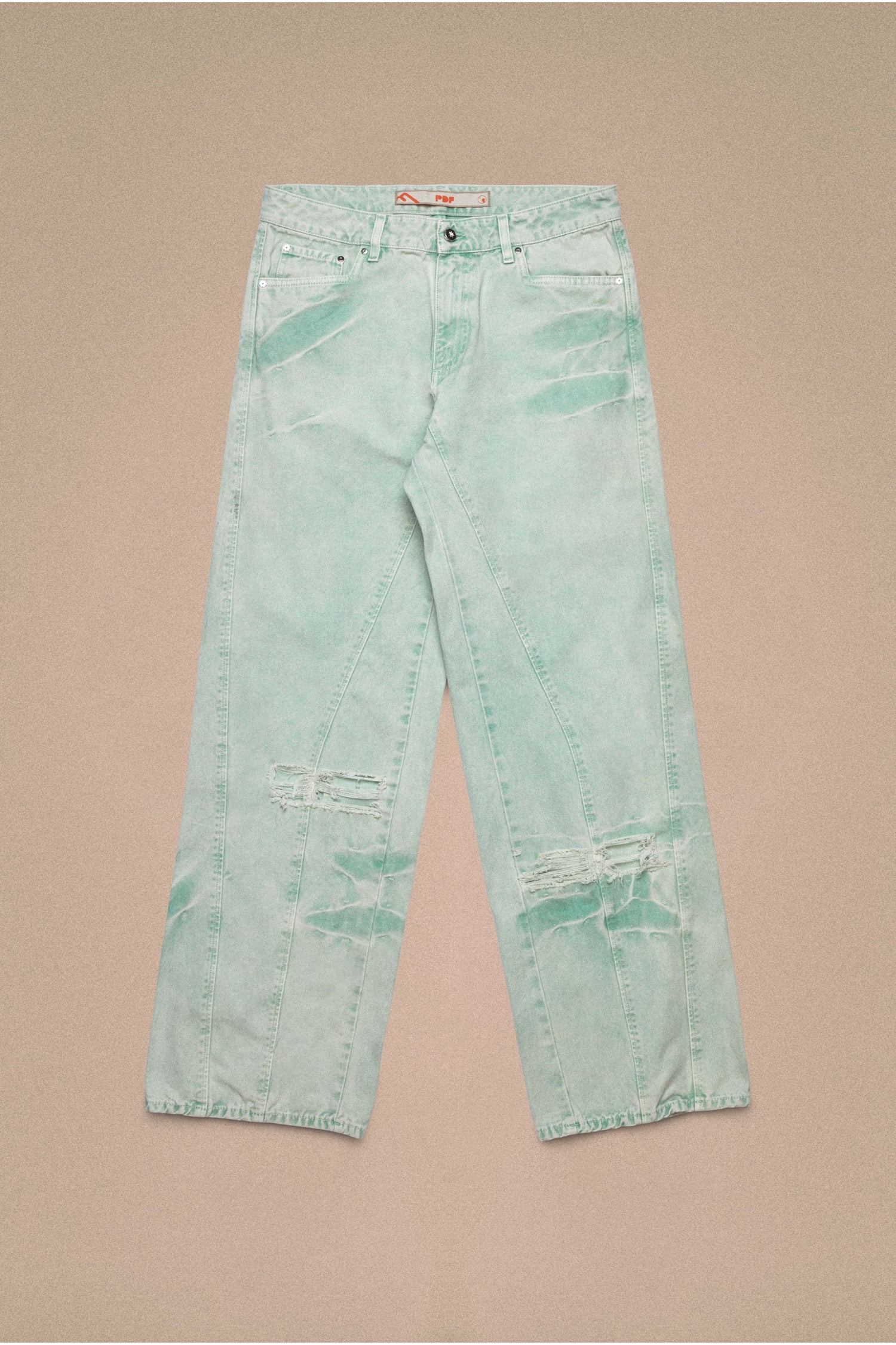 RICH KID PANTS // VERDE ACQUA