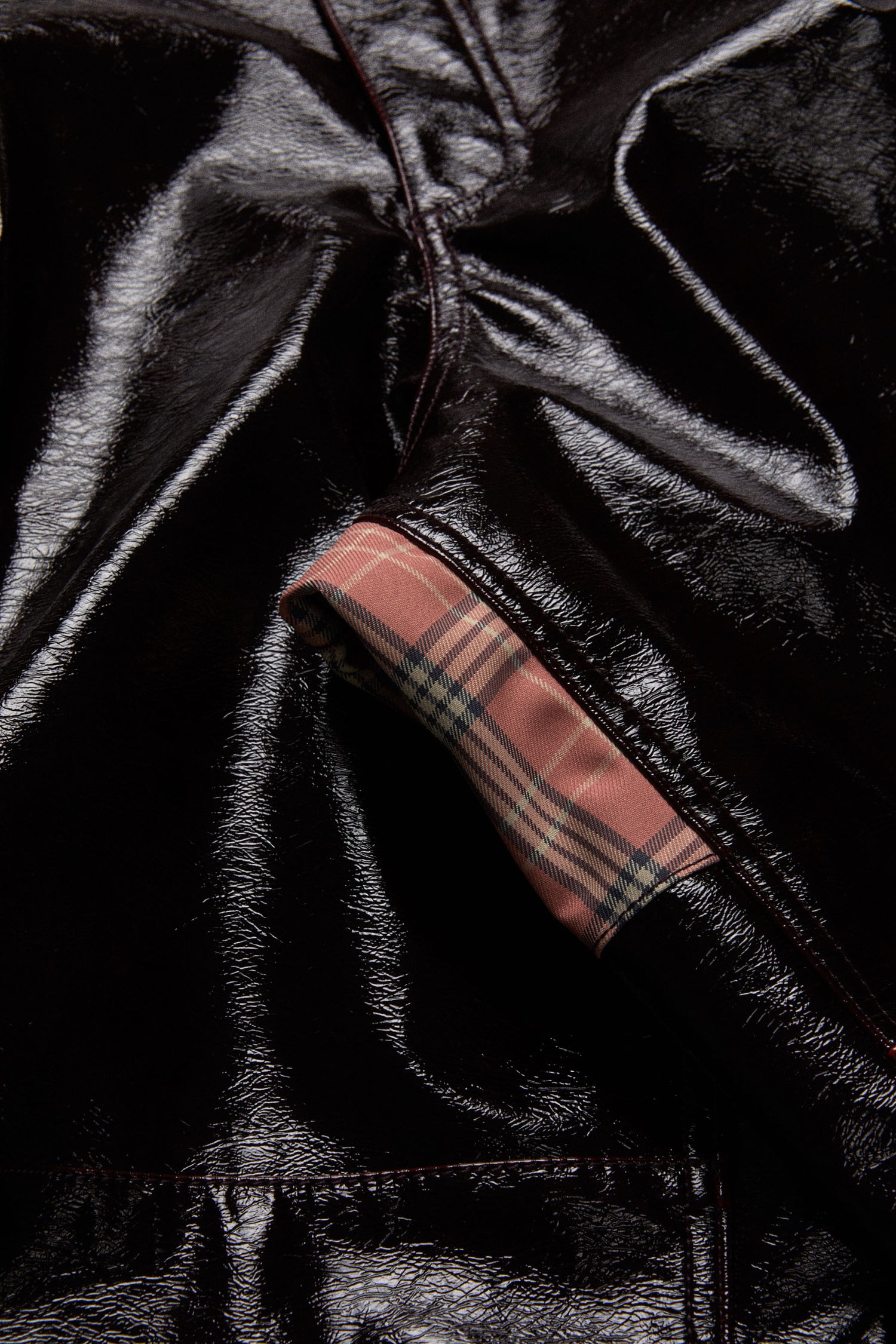 SLOUCH PANT // BORDEAUX