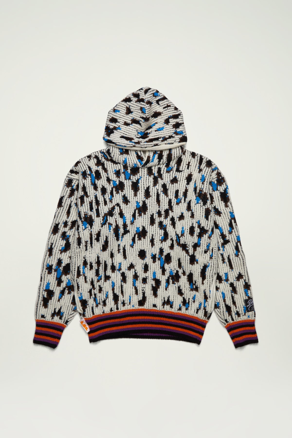 KNIT HOODIE // GRAY