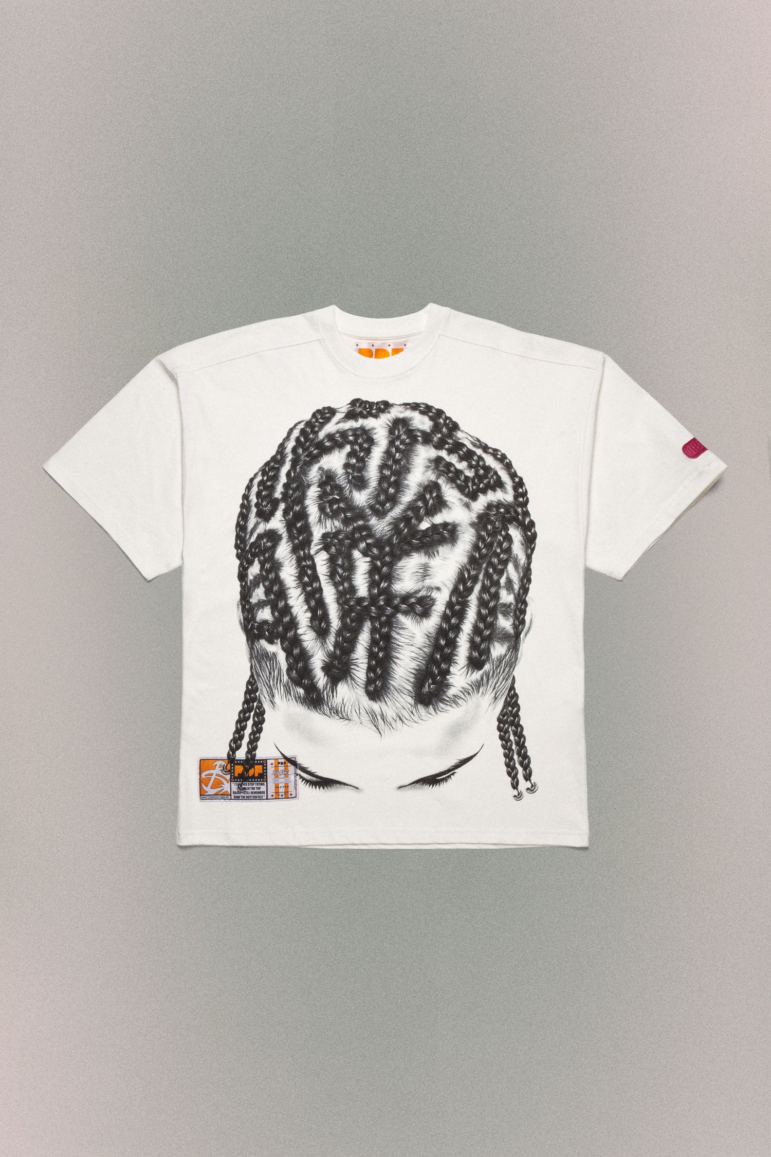 THE BOY BRAIDS // WHITE