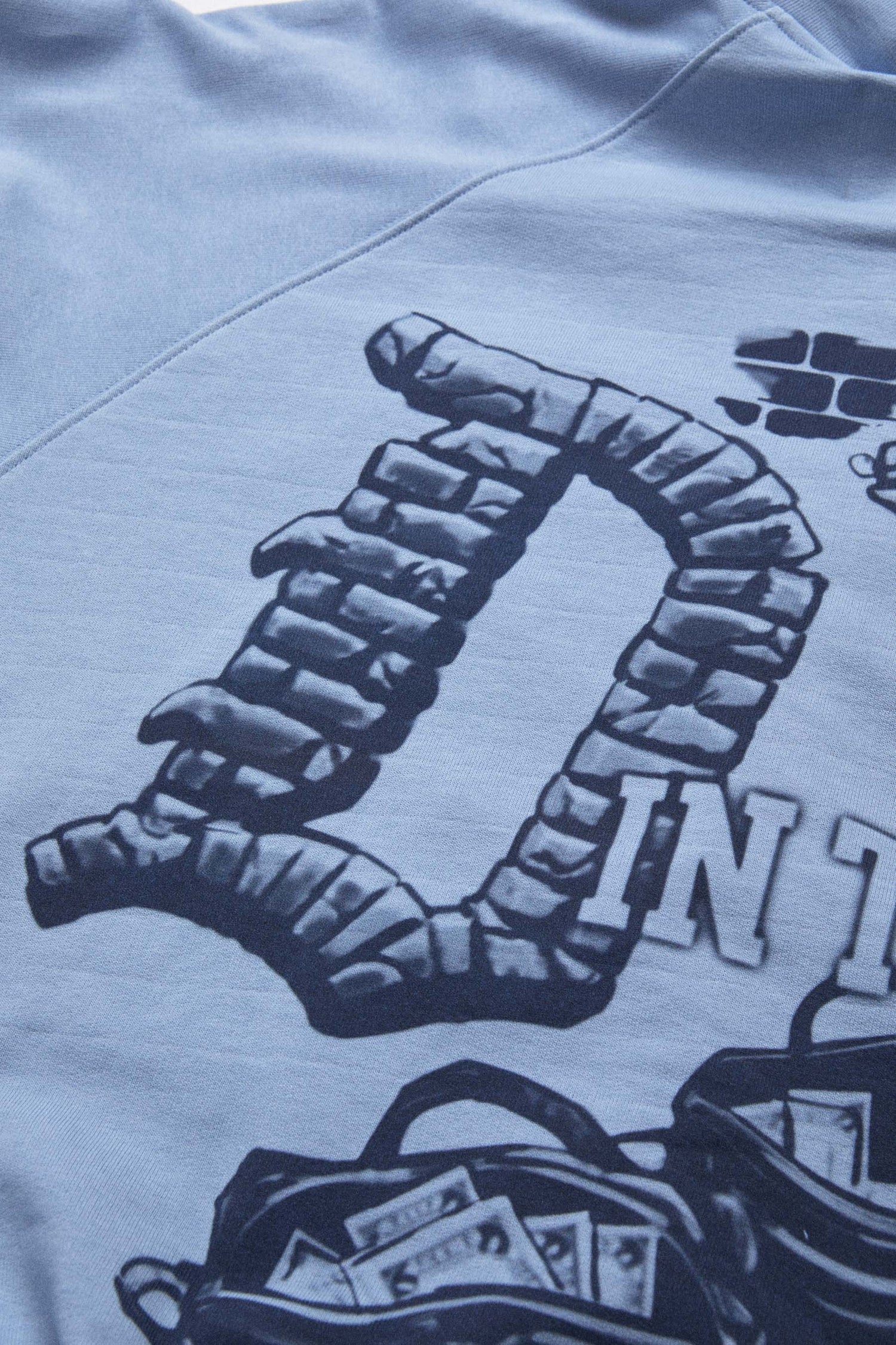 ZIP HOODIE A // LIGHT BLUE