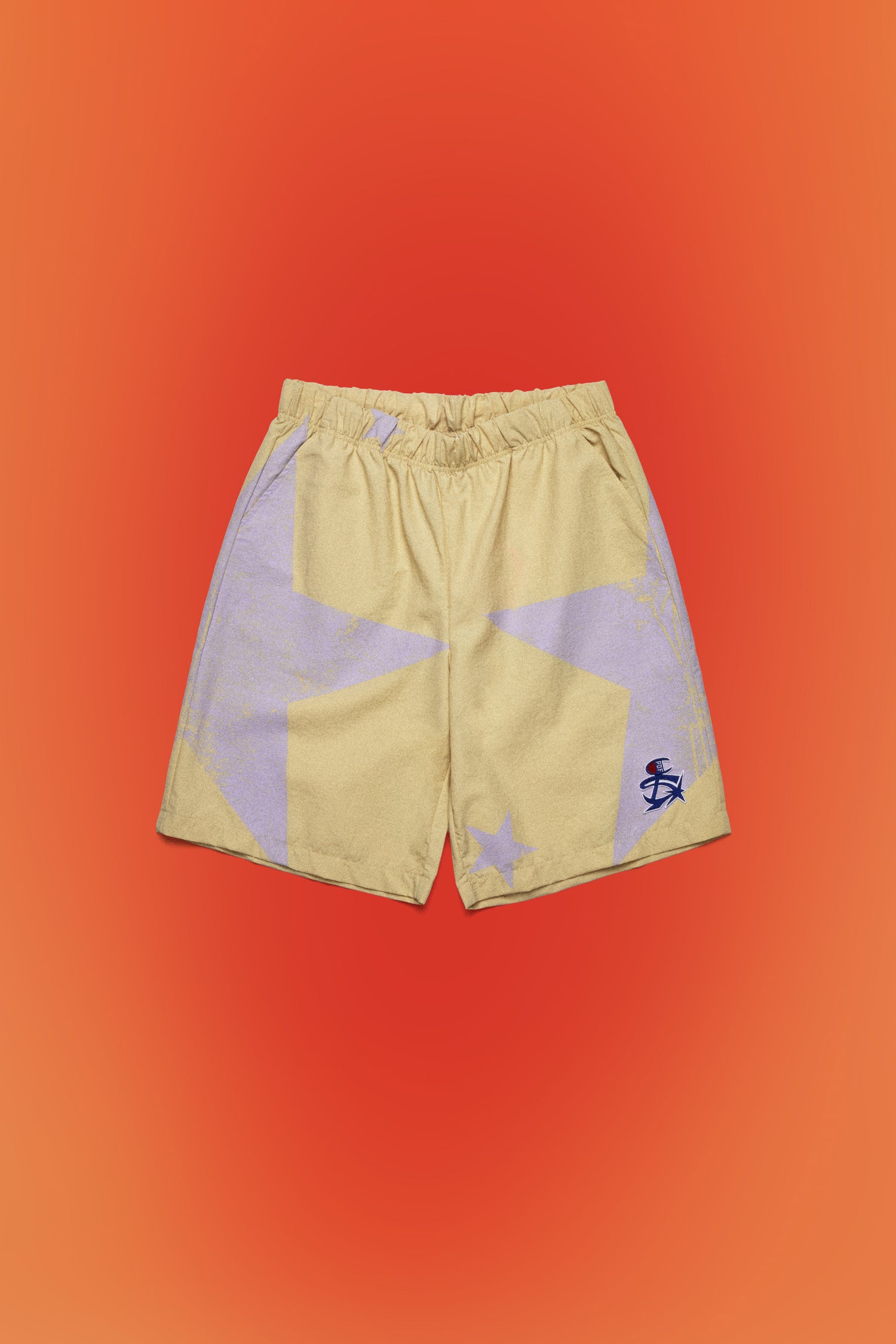 STELLA TRACK SHORTS // LIGHT YELLOW