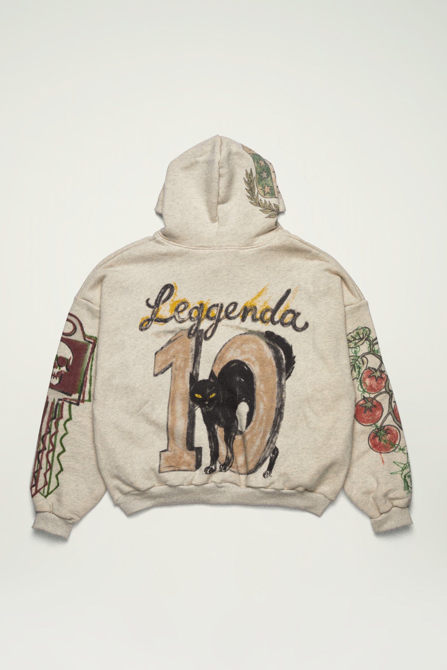 HOODIE MI PIRATE // CREAM