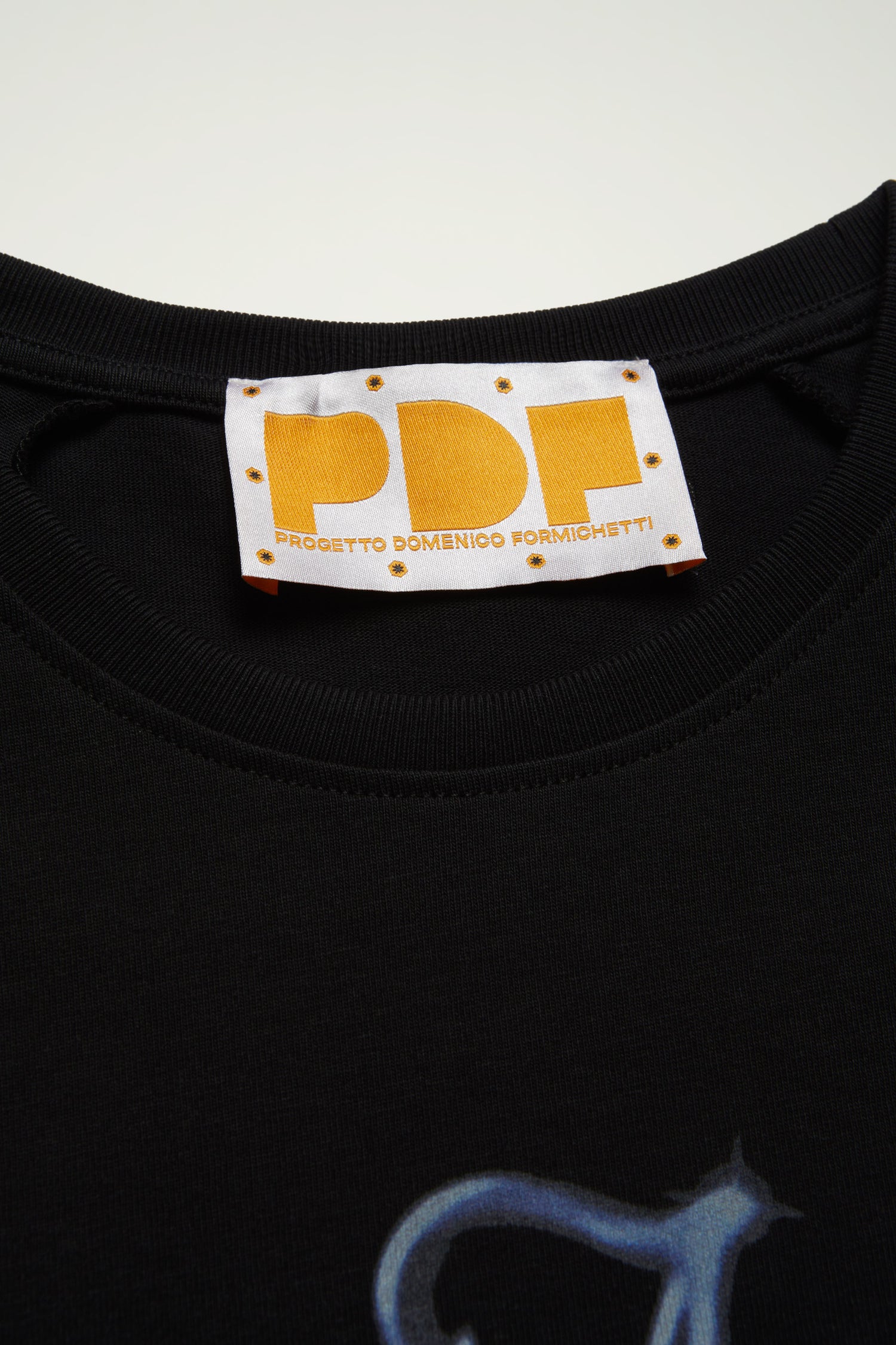 THE NEW SKINNI BARTI ITALIAN AMERICAN T-SHIRT // BLACK