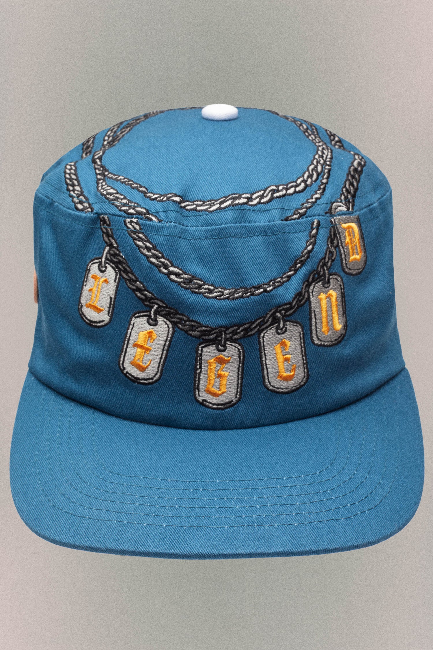 PILLBOX HAT LEGEND // PETROL