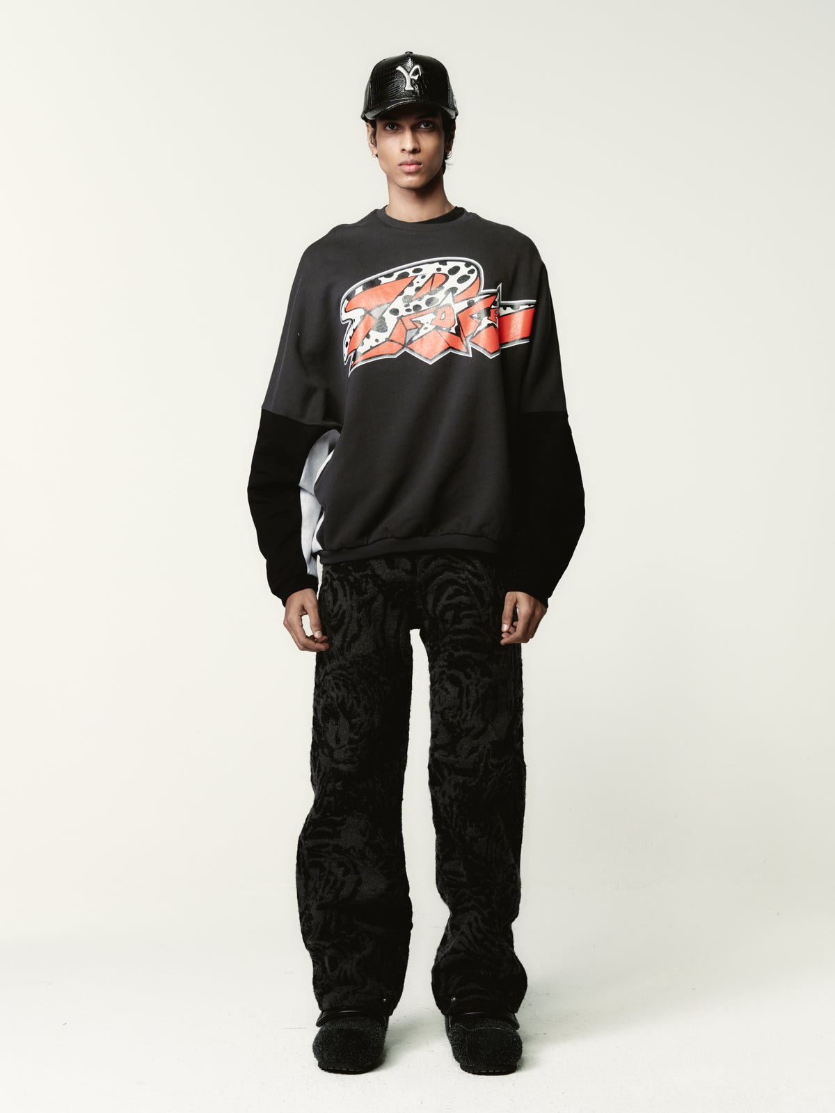 ALARE CREWNECK // BLACK
