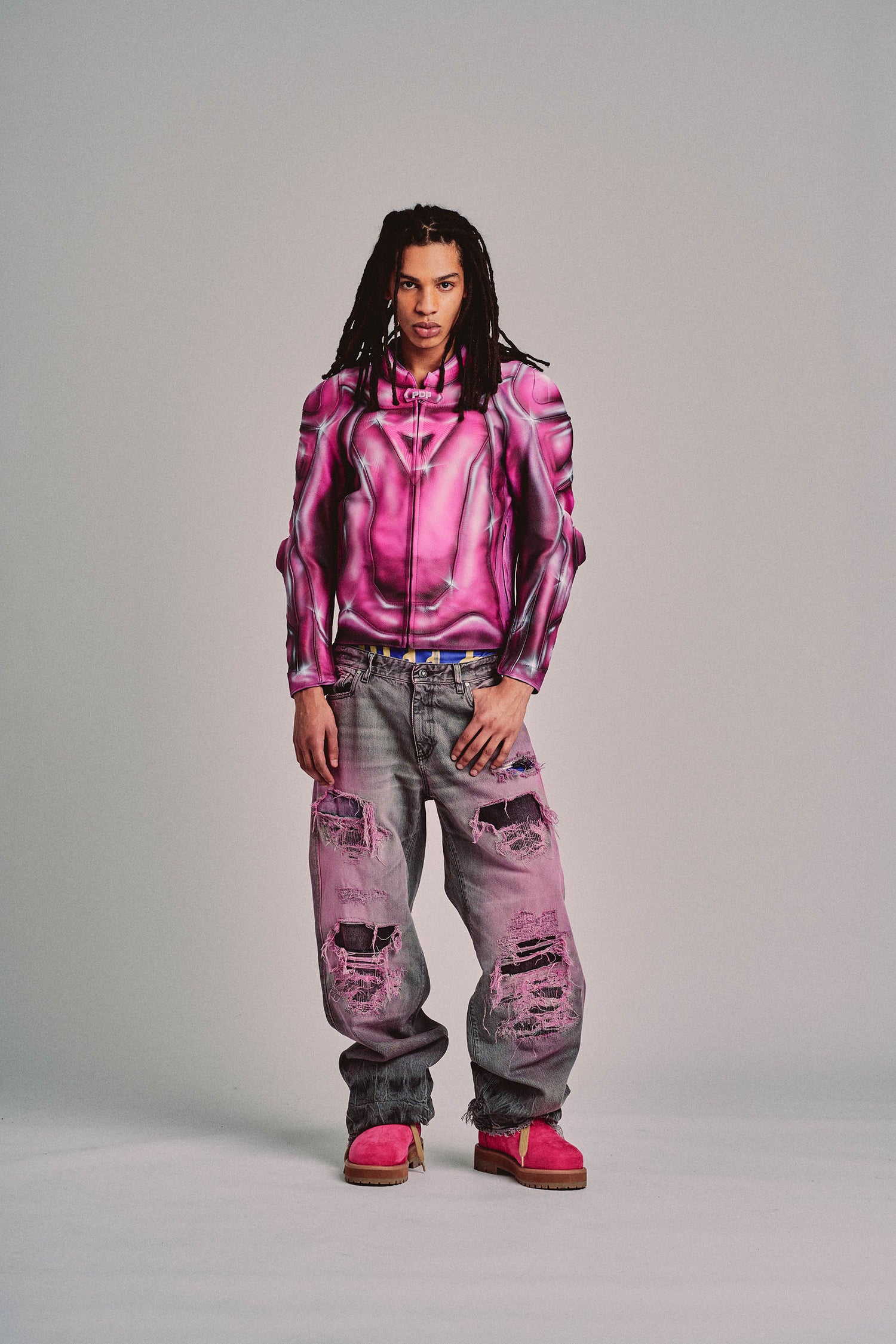 STRADA G BOOTS // PINK