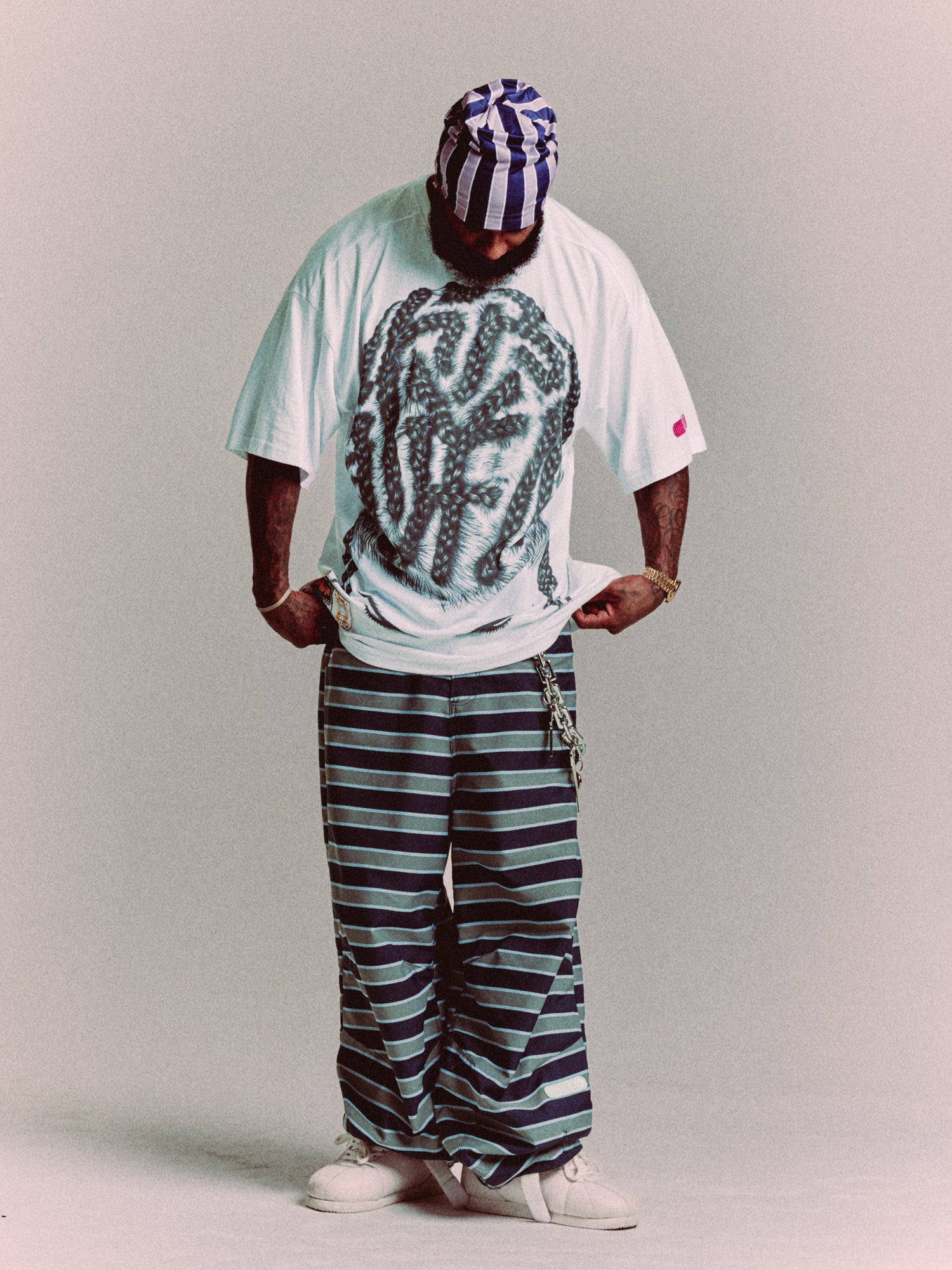 THE BOY BRAIDS // WHITE