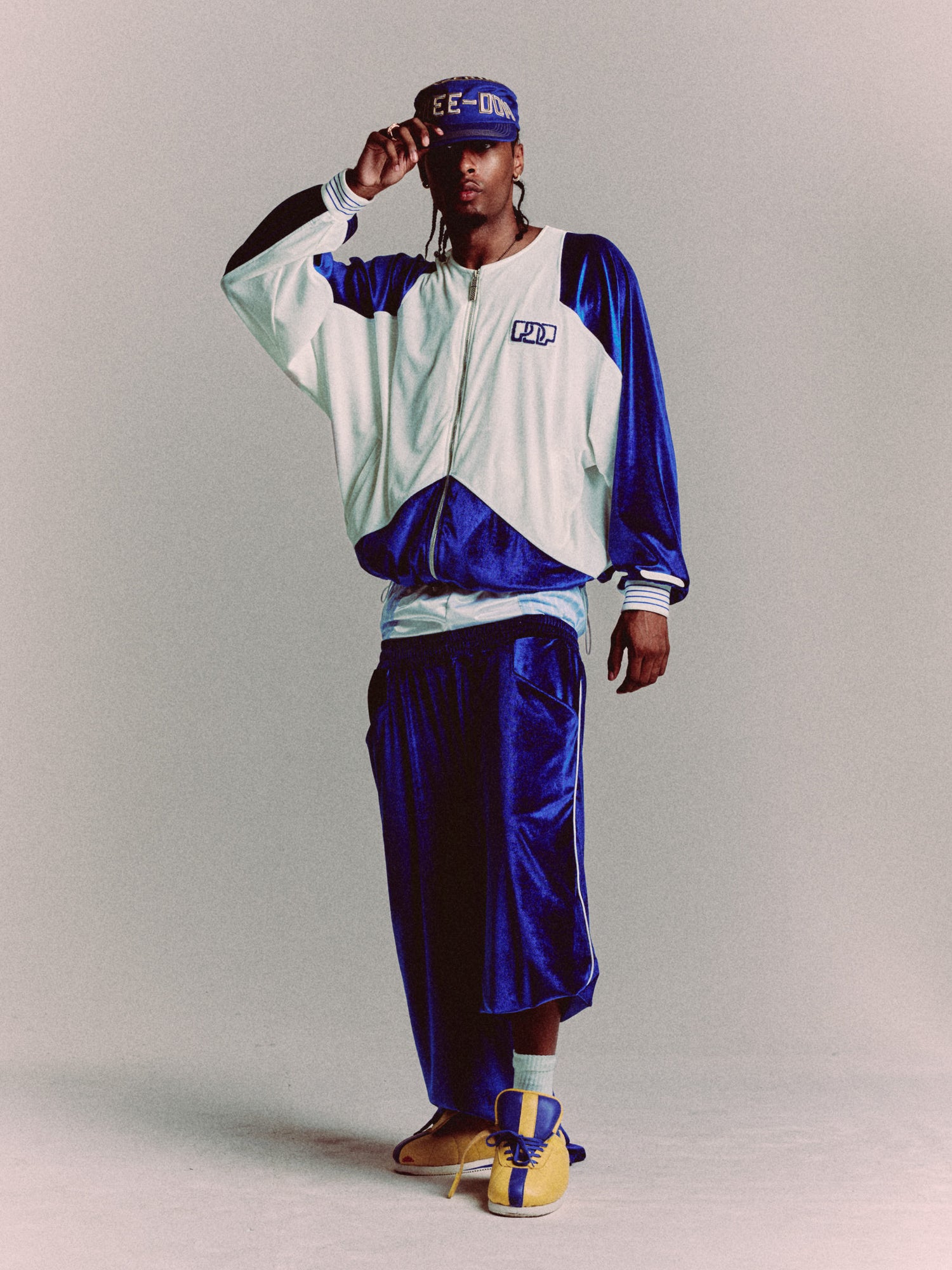 ZIP STAR A // BLUE WHITE