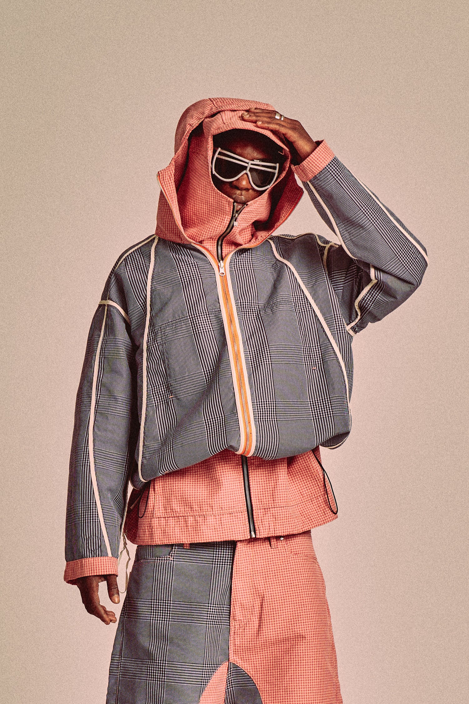 LOW RIDE JACKET // BLUE PINK