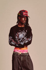 BLACK STAR HAT // MULTI