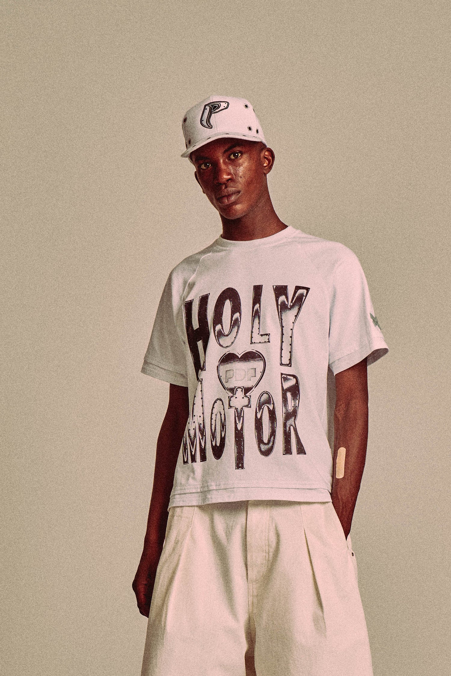 HOLY MOTOR TEE // WHITE