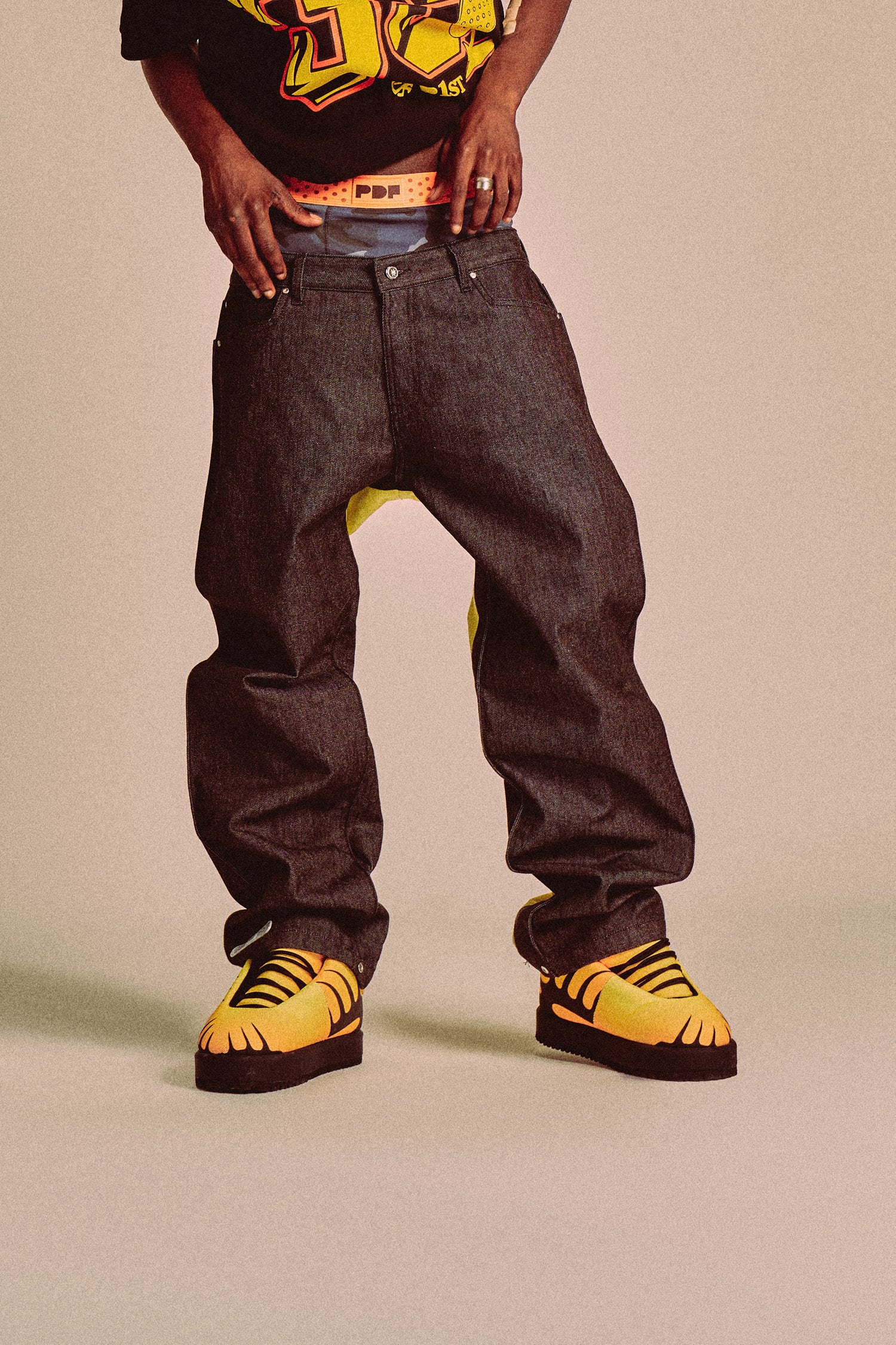 EBISU JEANS // NERO