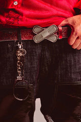 BAND BELT // RED