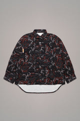 RAF SHIRT // RED CAMO