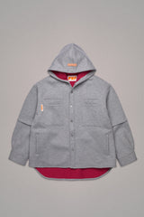 RAF HOODIE // GREY