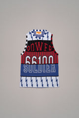 POWER TANK TOP // RED & BLUE